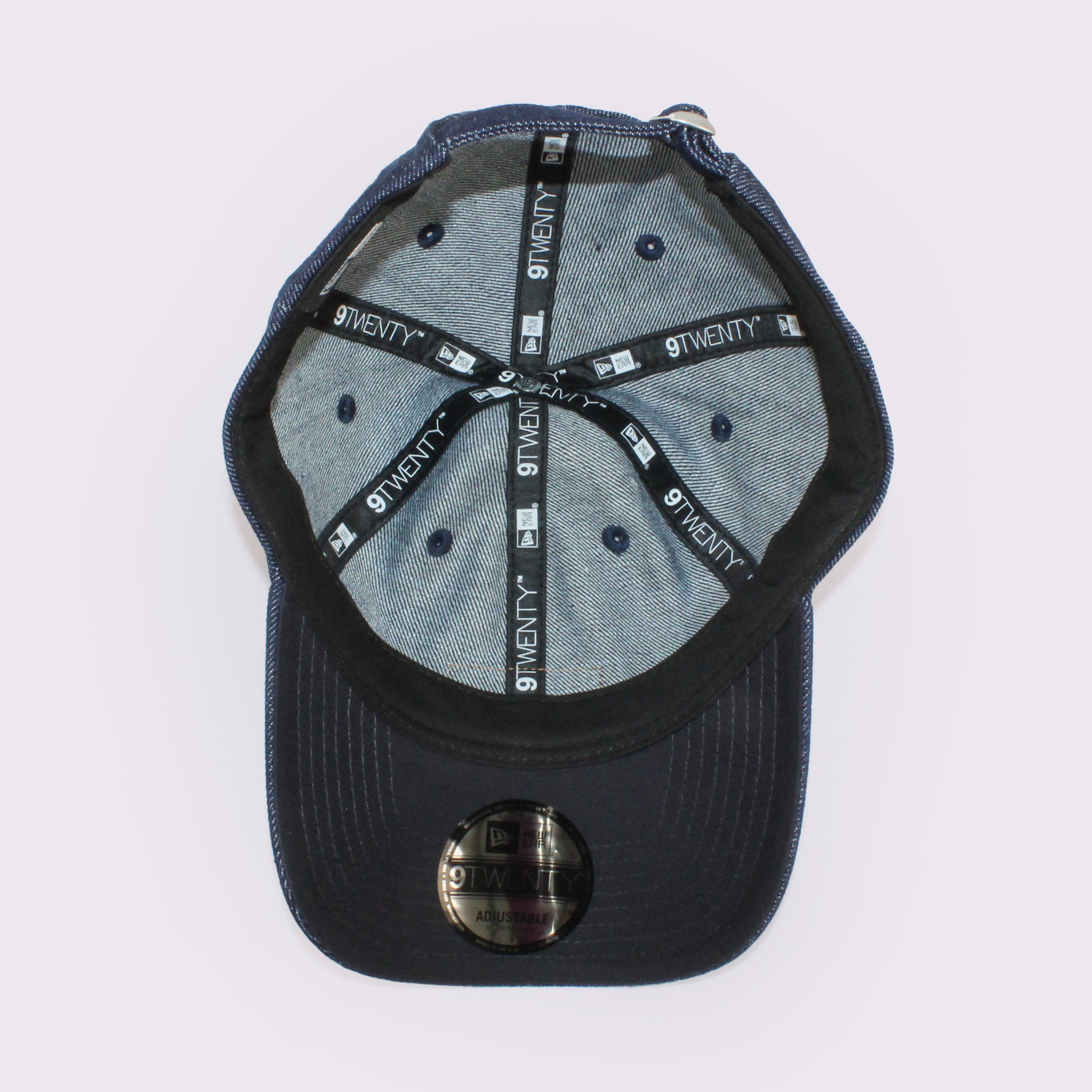 NEW ERA 9TWENTY ラバーパッチ インディゴデニム