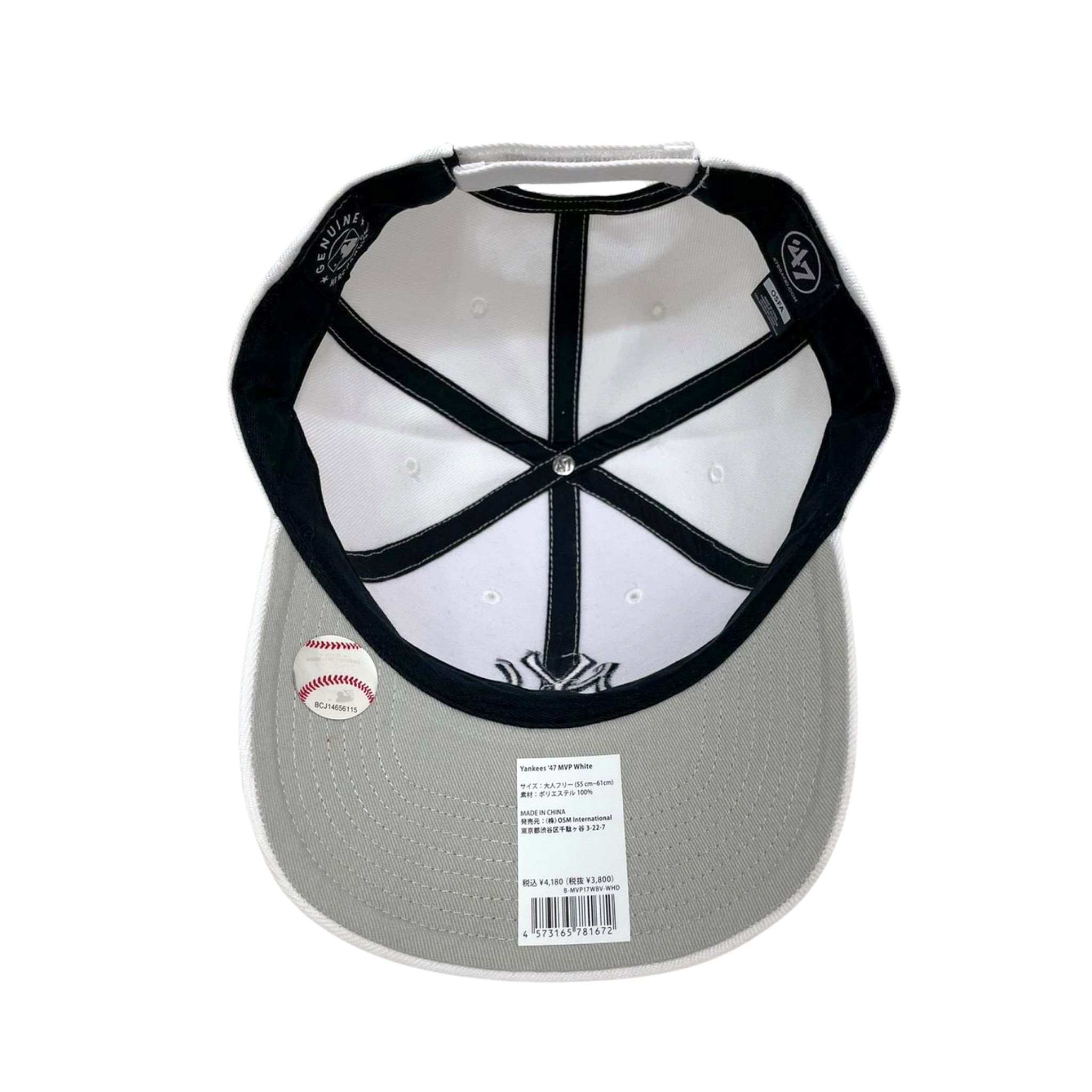 YANKEES '47 MVP WHITE/ヤンキース フォーティーセブン エムブイピー ホワイト