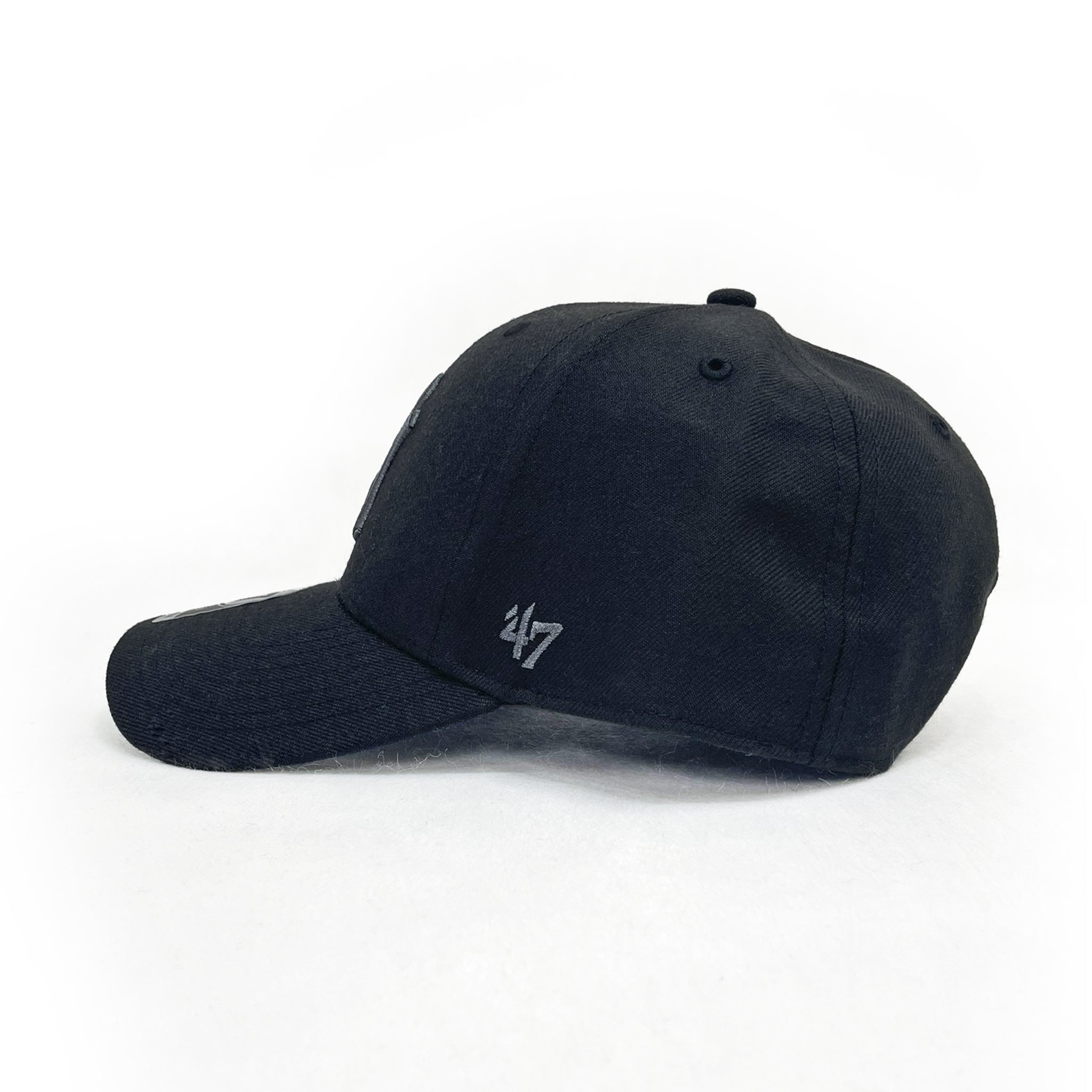 YANKEES '47 MVP BLACK×CHARCOAL LOGO/ヤンキース フォーティーセブン エムブイピー ブラック×チャコールロゴ