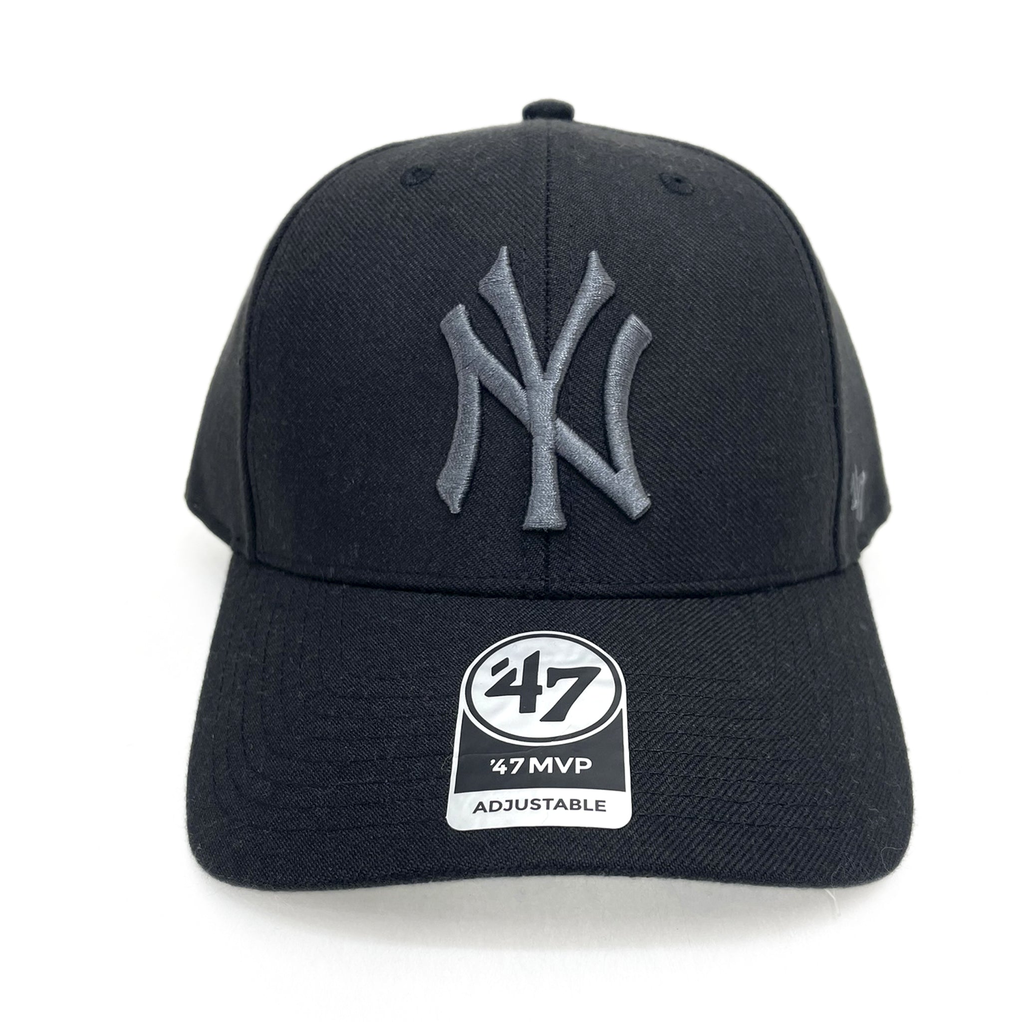 YANKEES '47 MVP BLACK×CHARCOAL LOGO/ヤンキース フォーティーセブン エムブイピー ブラック×チャコールロゴ