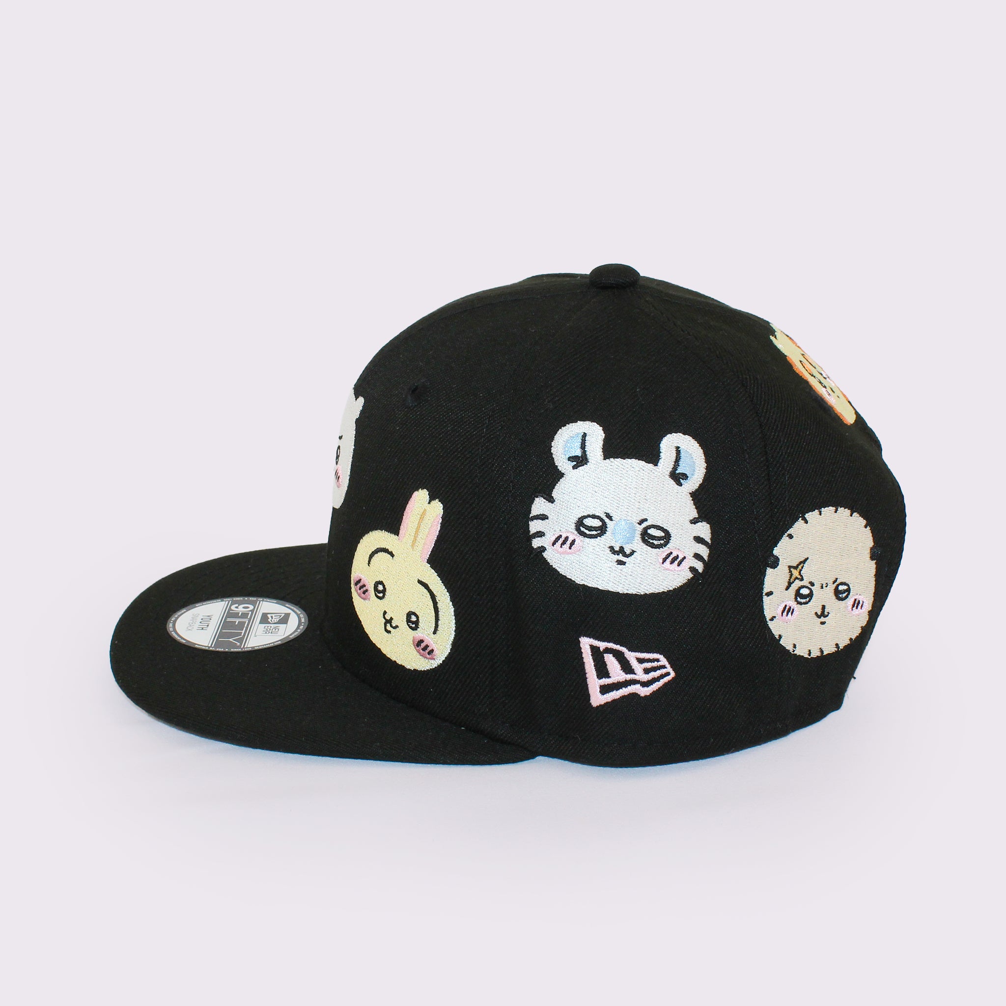NEW ERA キッズ Youth 9FIFTY ちいかわ / キャラALL OVER ブラック