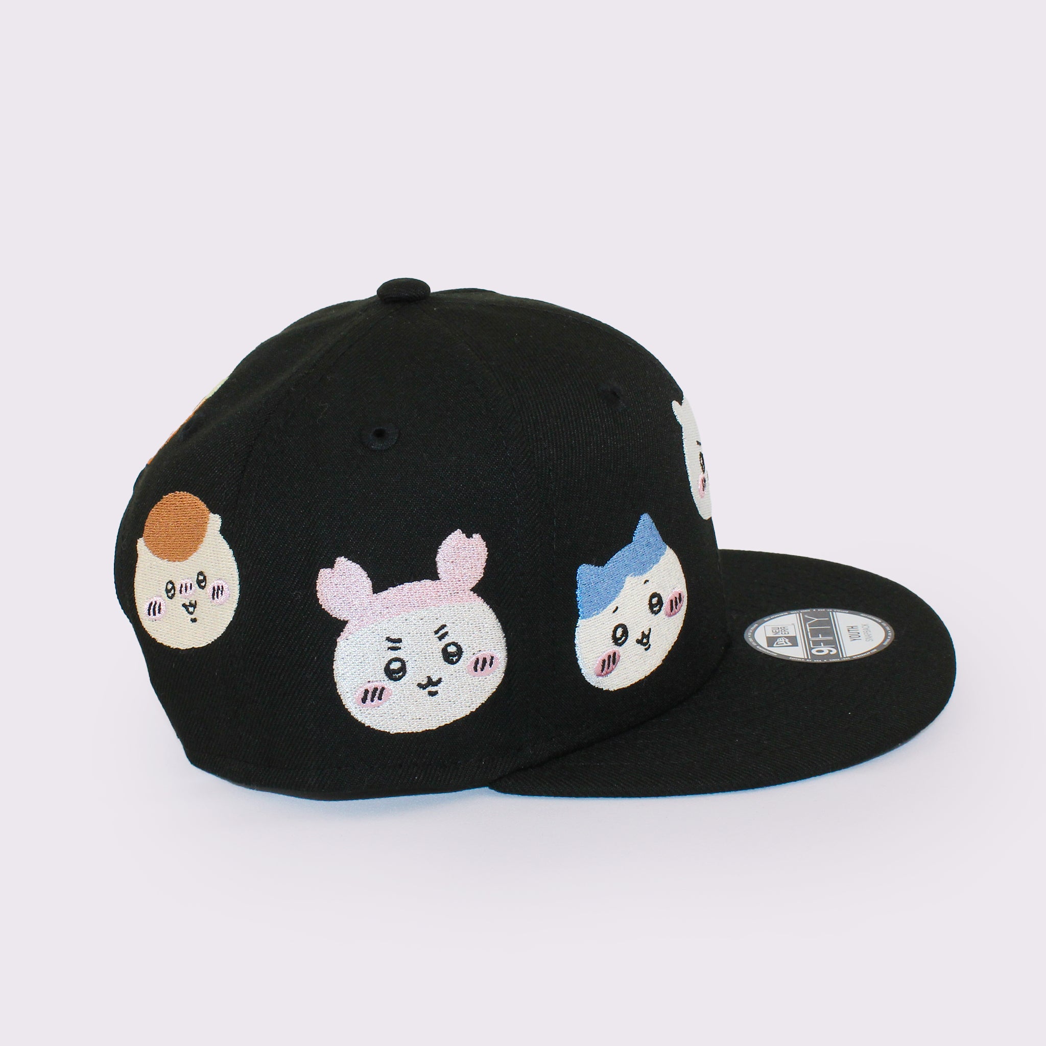 NEW ERA キッズ Youth 9FIFTY ちいかわ / キャラALL OVER ブラック