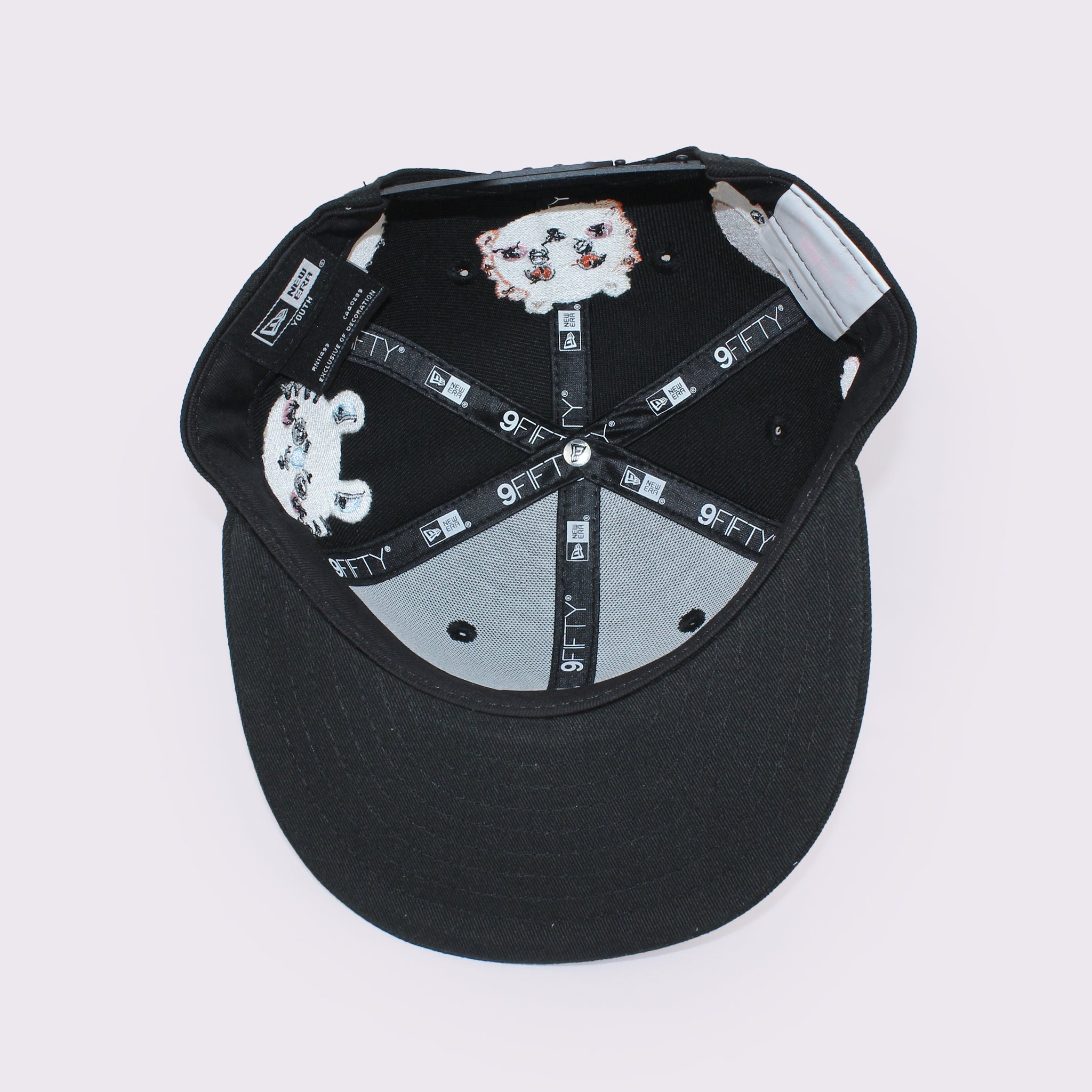 NEW ERA キッズ Youth 9FIFTY ちいかわ / キャラALL OVER ブラック