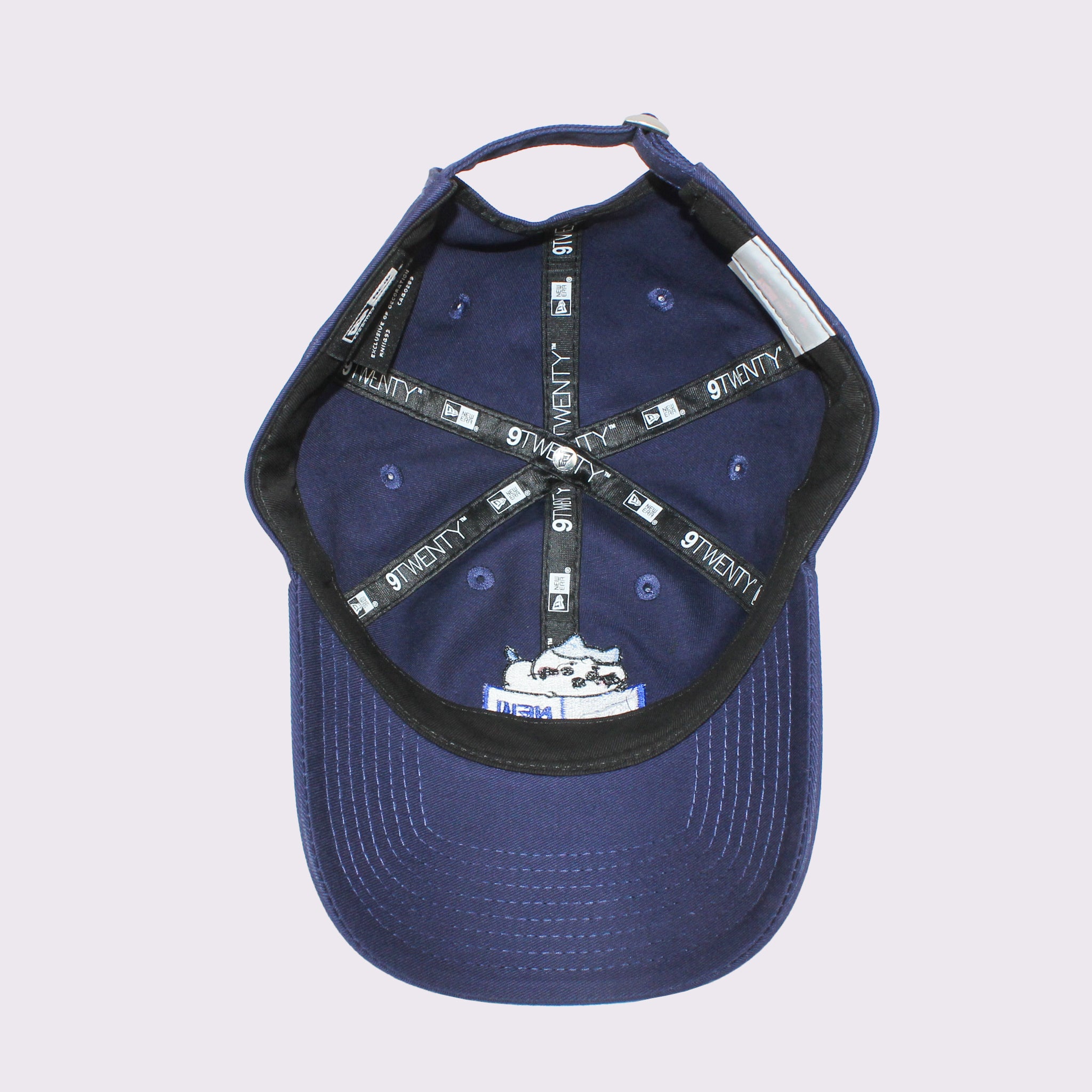 NEW ERA 9TWENTY ちいかわ / ボックスロゴ ハチワレ ライトネイビー