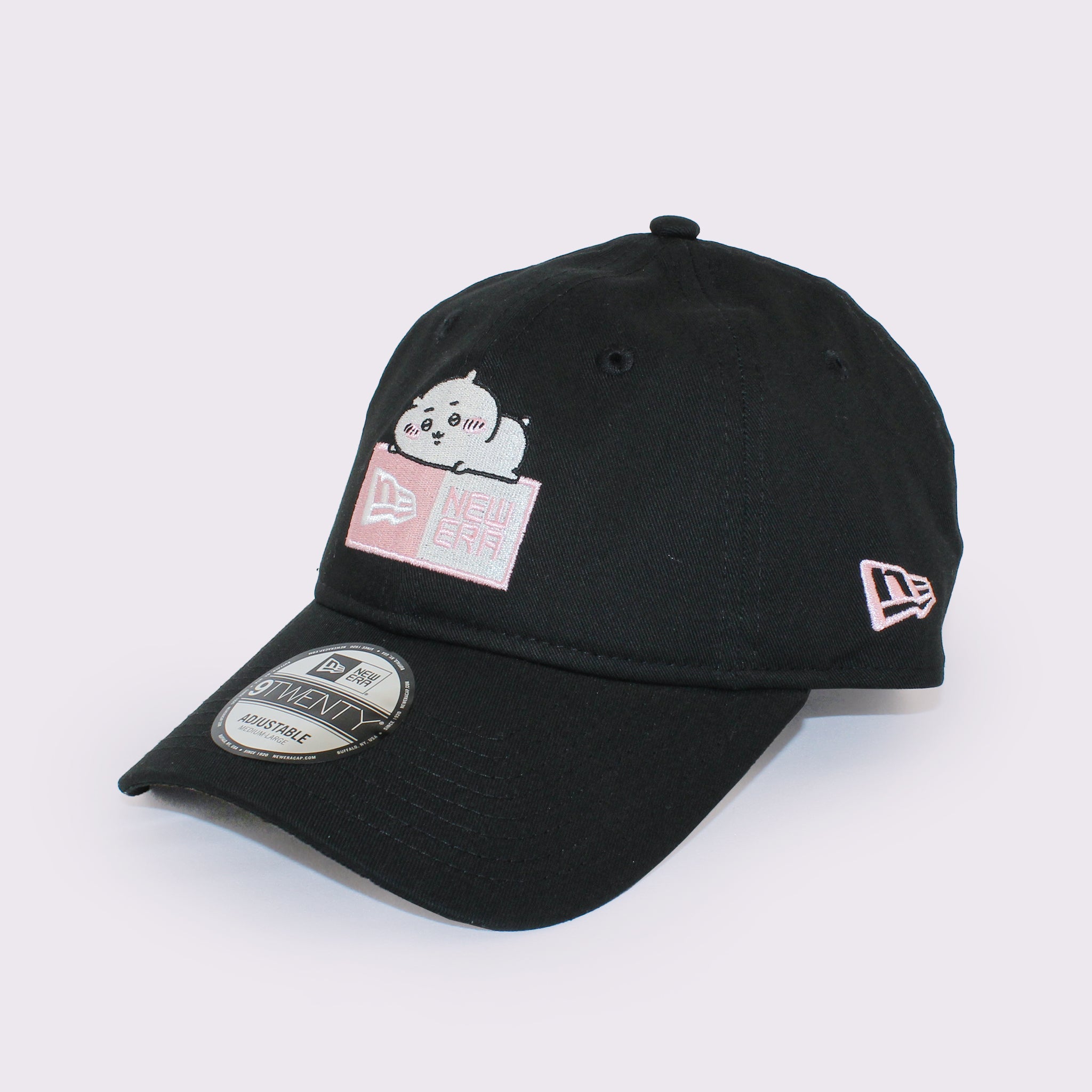 NEW ERA 9TWENTY ちいかわ / ボックスロゴ ちいかわ ブラック