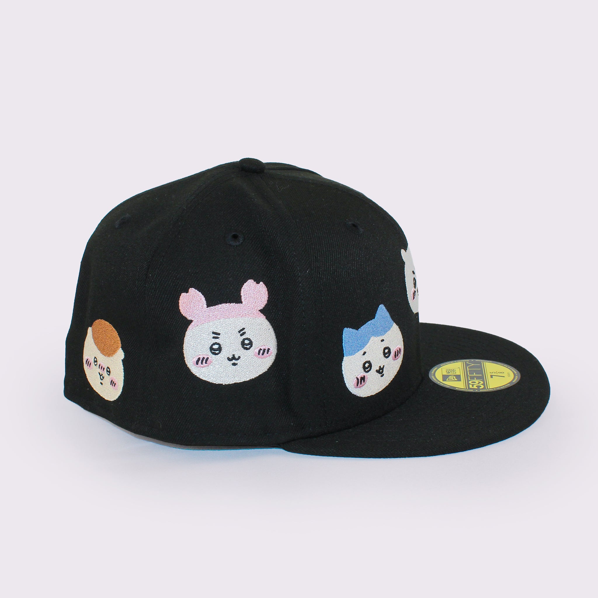NEW ERA 59FIFTY ちいかわ / キャラALL OVER ブラック