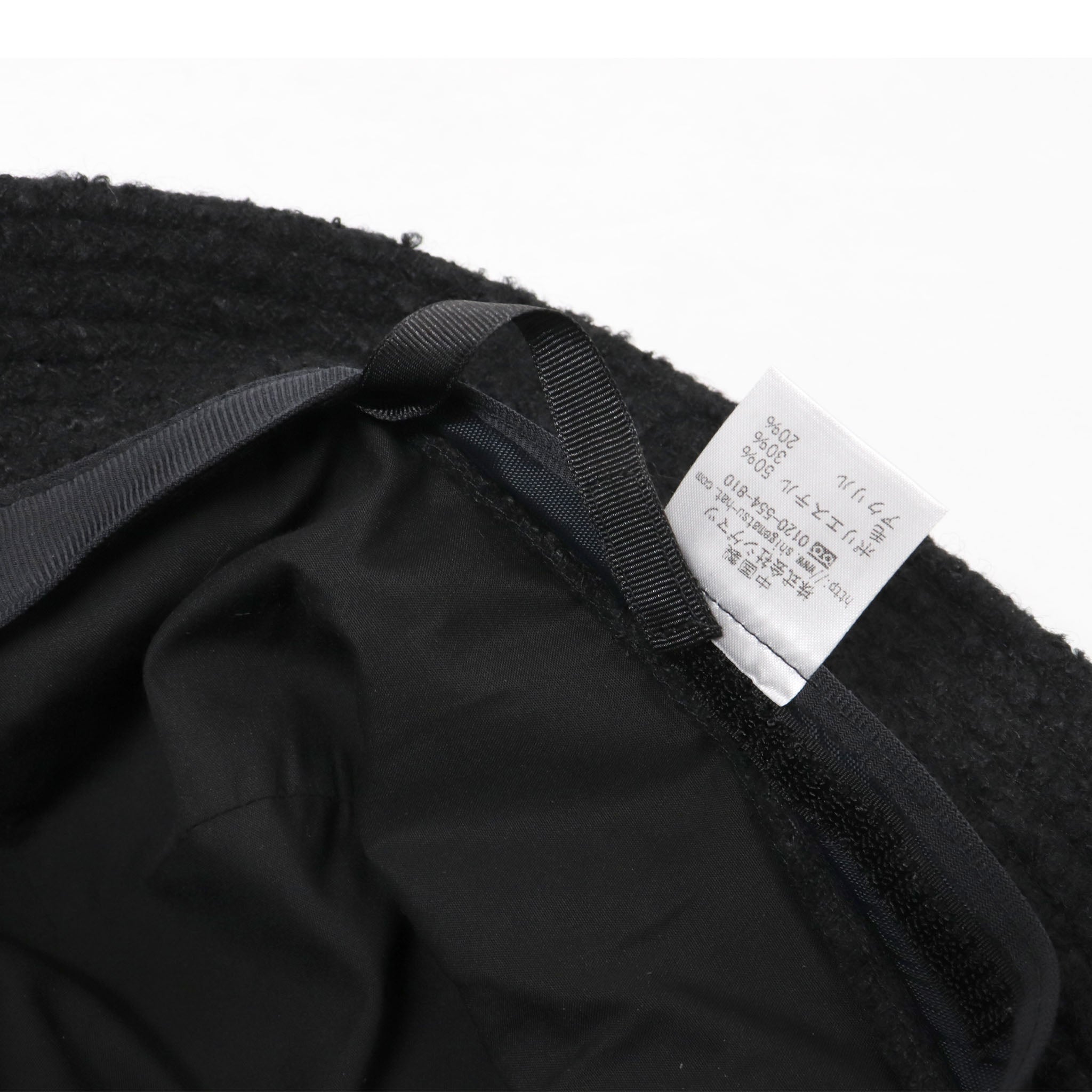 【ATRENA/アトレナ】あご紐付きTweed バケットハット