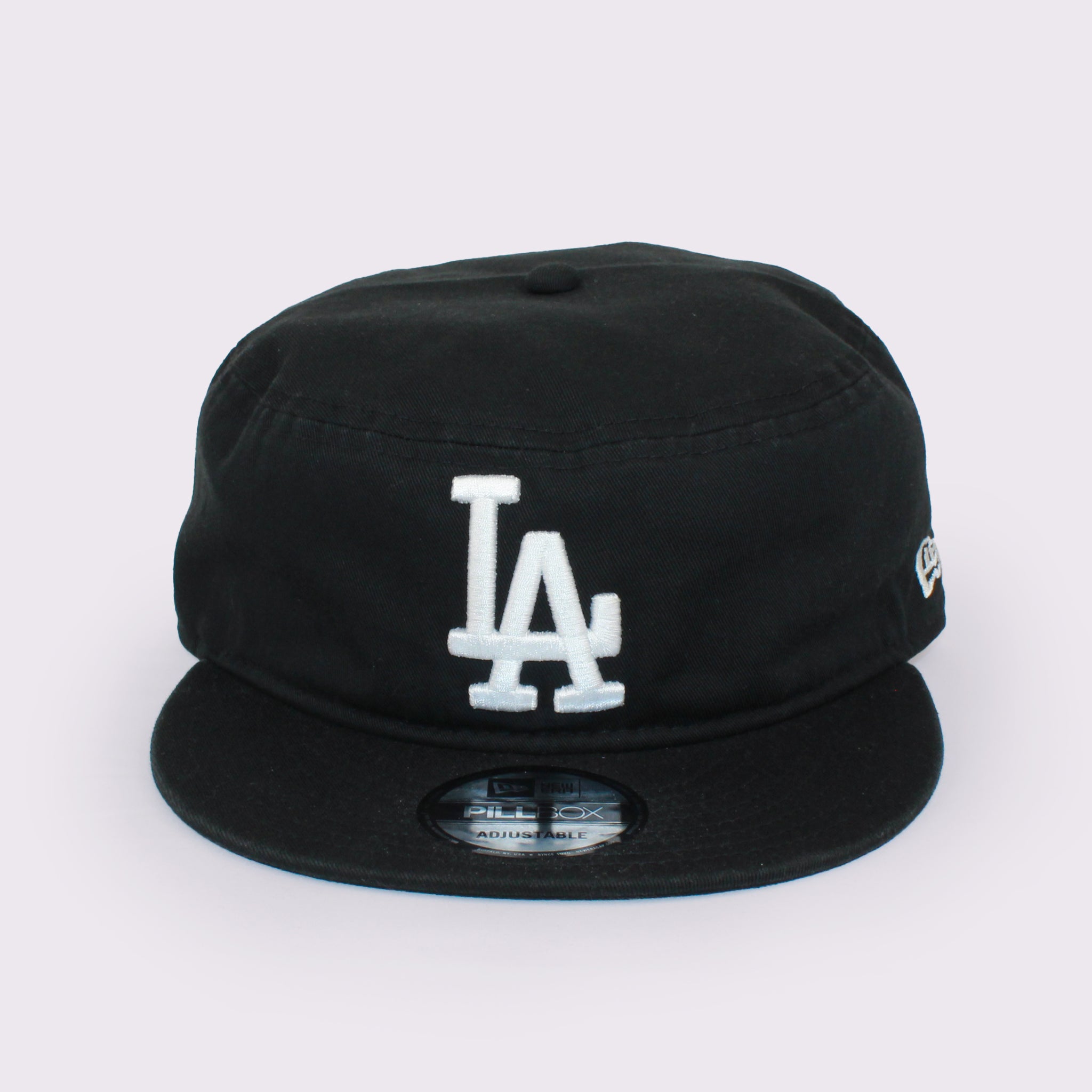 NEW ERA Pillbox アジャスタブル ロサンゼルス・ドジャース ブラック