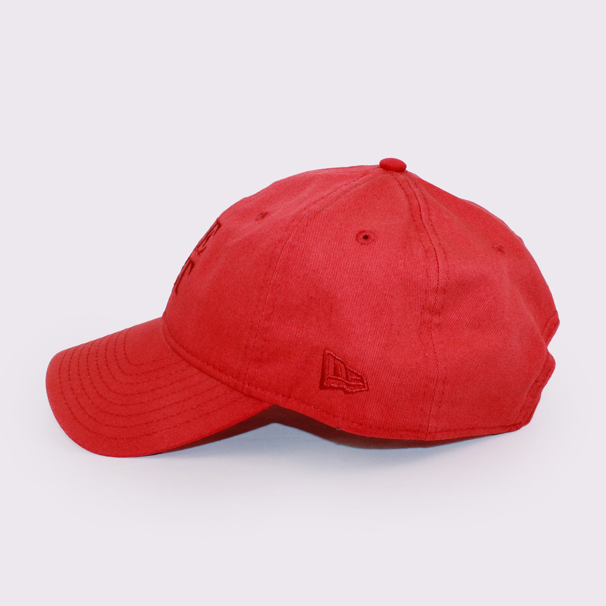 NEW ERA 9FORTY アンストラクチャード The Met ウォッシュ スカーレット