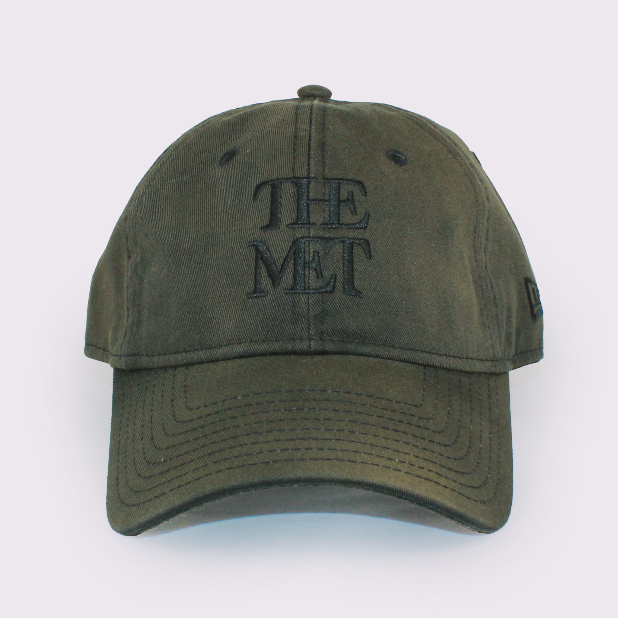 NEW ERA 9FORTY アンストラクチャード The Met ウォッシュ ブラック