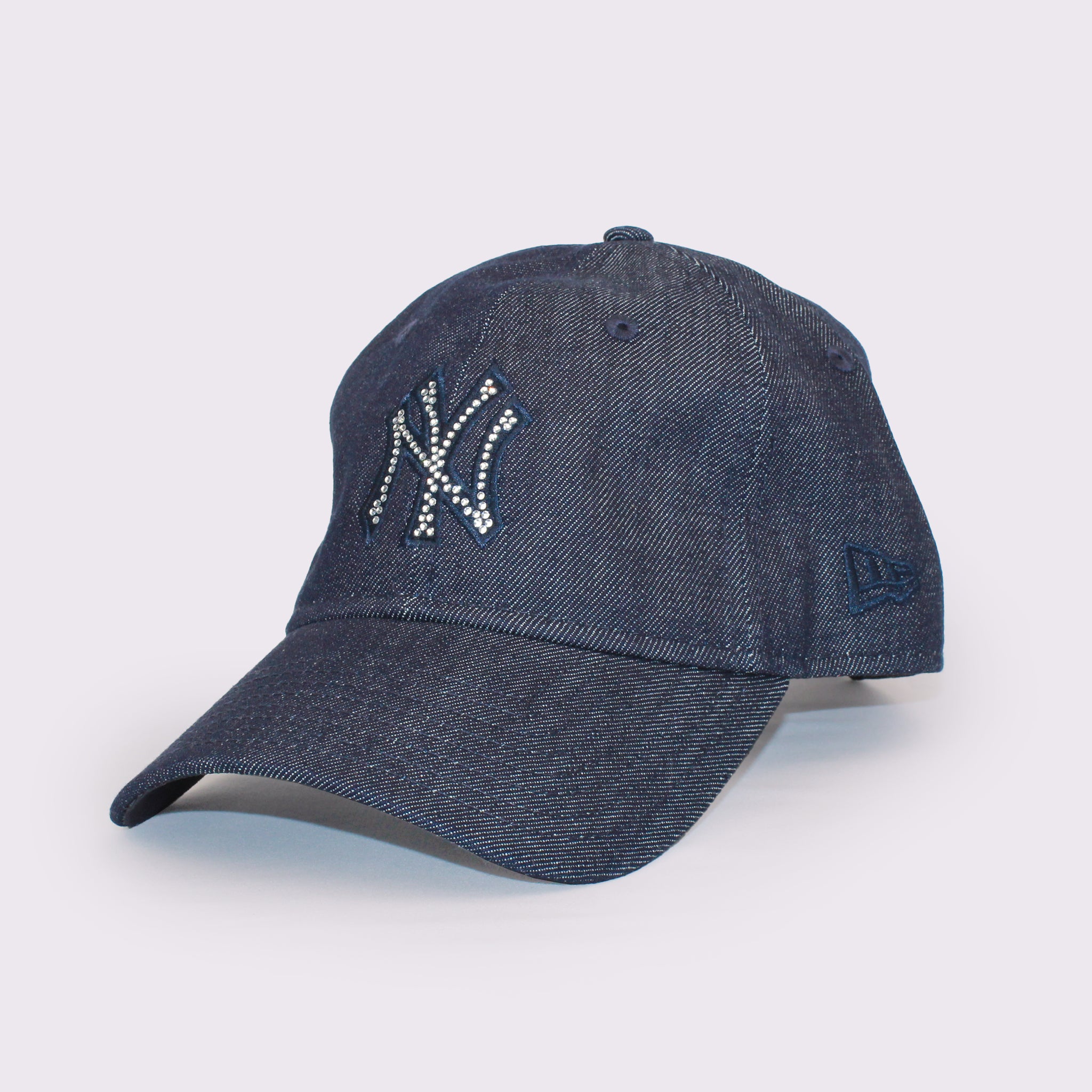 NEW ERA 9TWENTY Rhinestone ラインストーン ニューヨーク・ヤンキース デニム