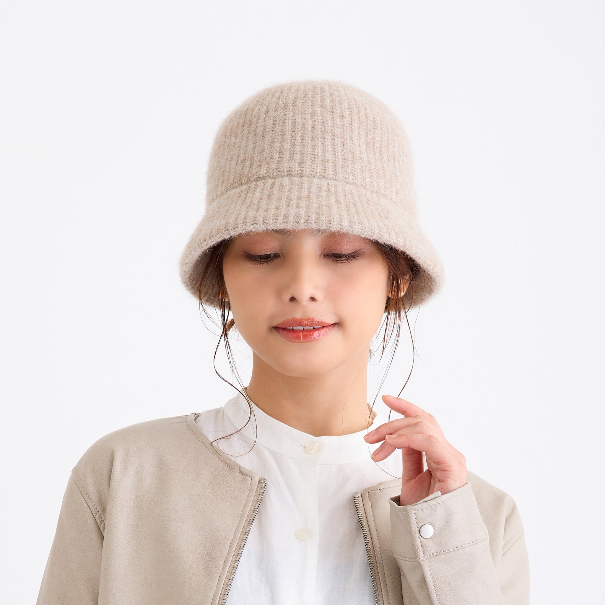 BLUEFOX  畦編みクロッシェ