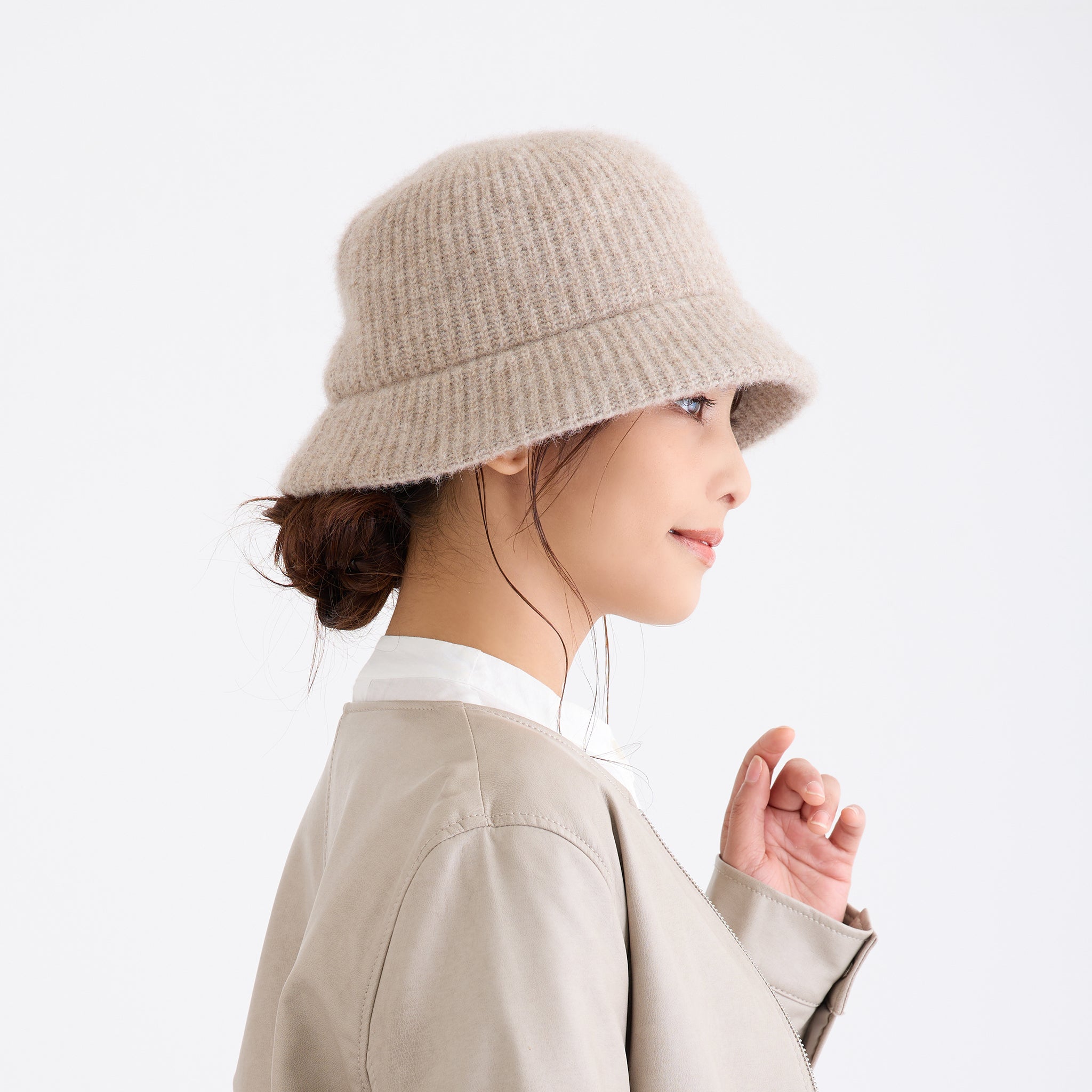 BLUEFOX  畦編みクロッシェ