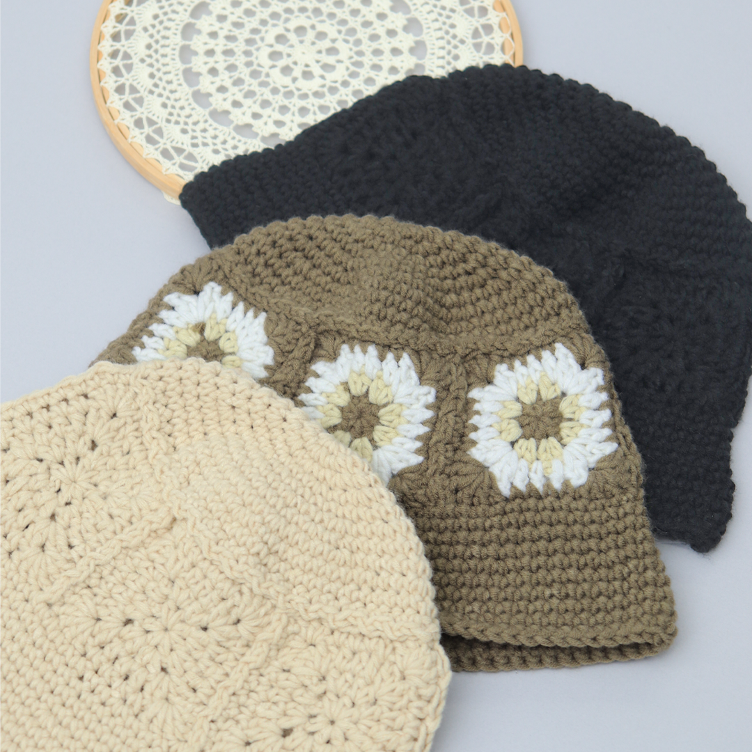 FLOWERニットクロッシェ