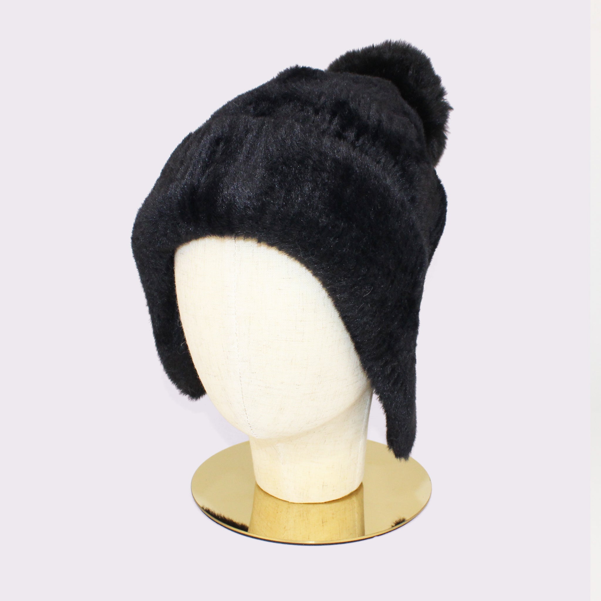 ヘアリーラップニット