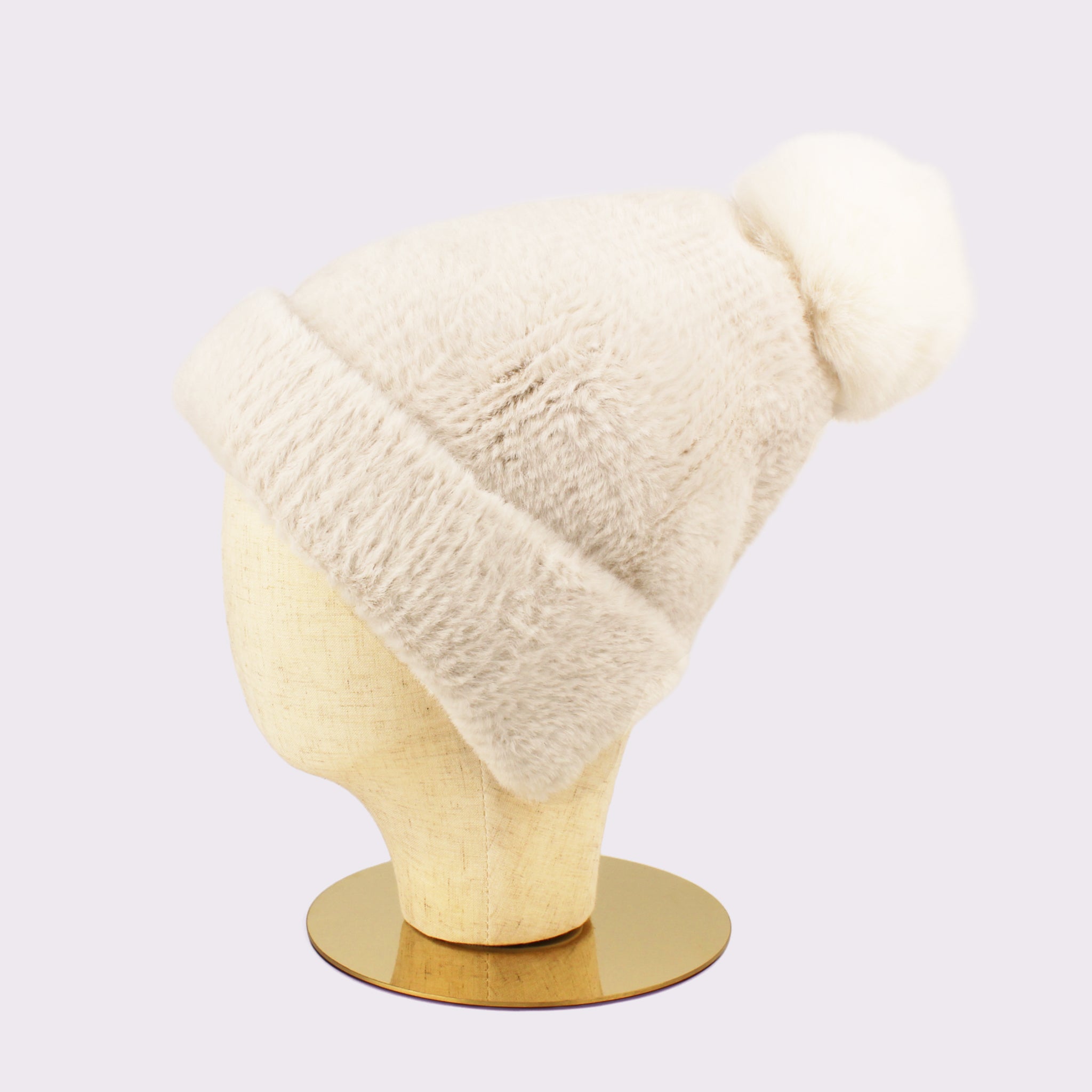 ヘアリーラップニット