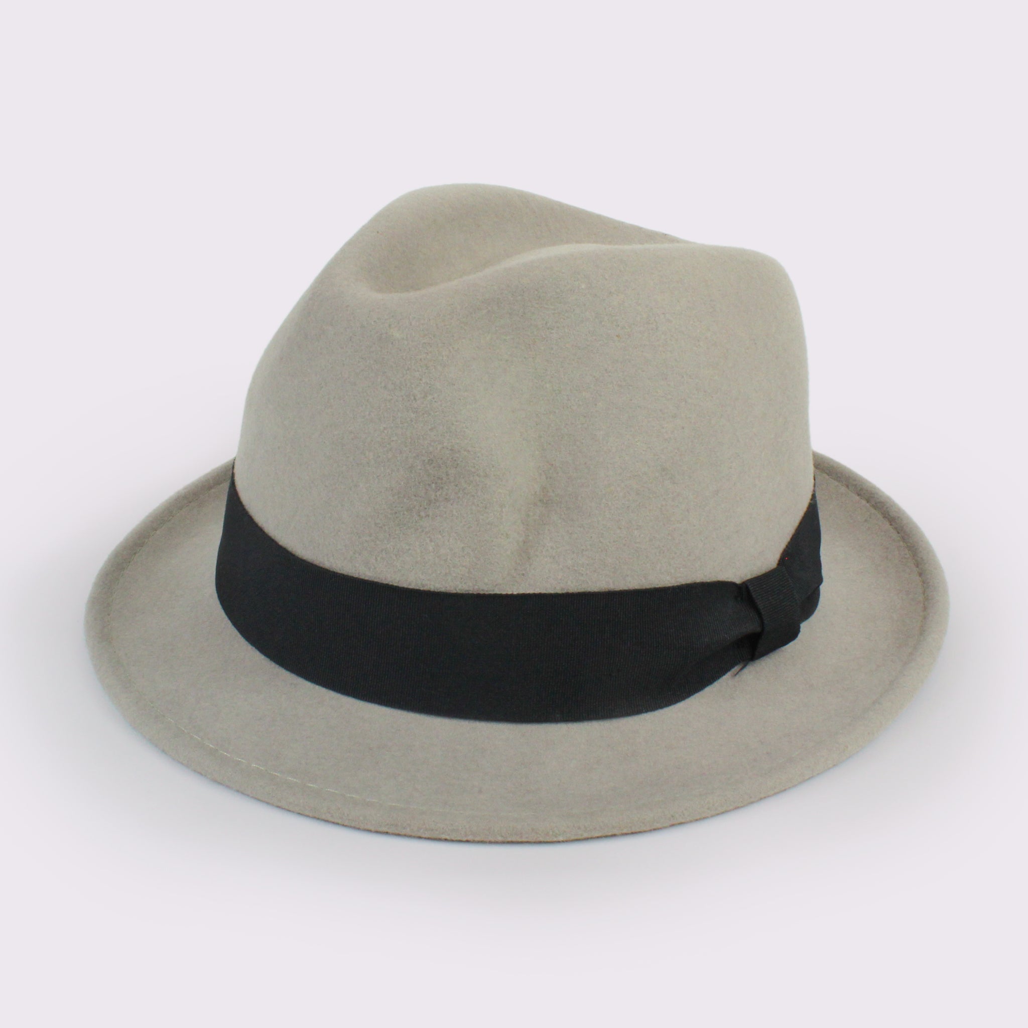 グログラン巻きマニッシュ 中折れハット