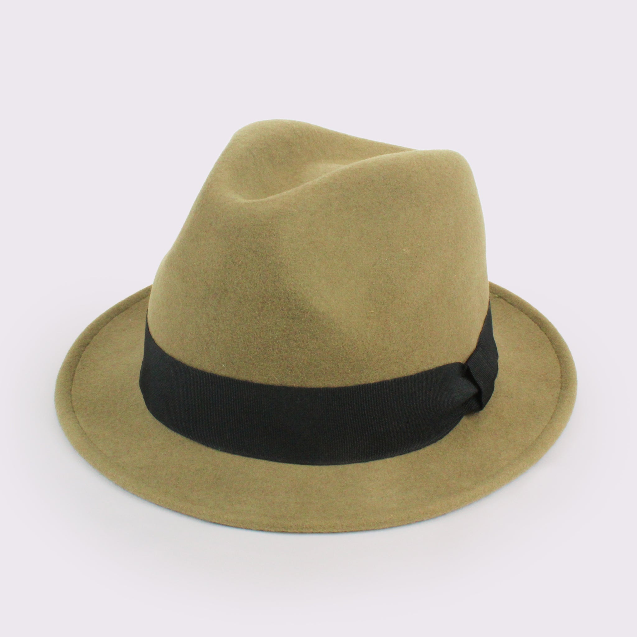 グログラン巻きマニッシュ 中折れハット