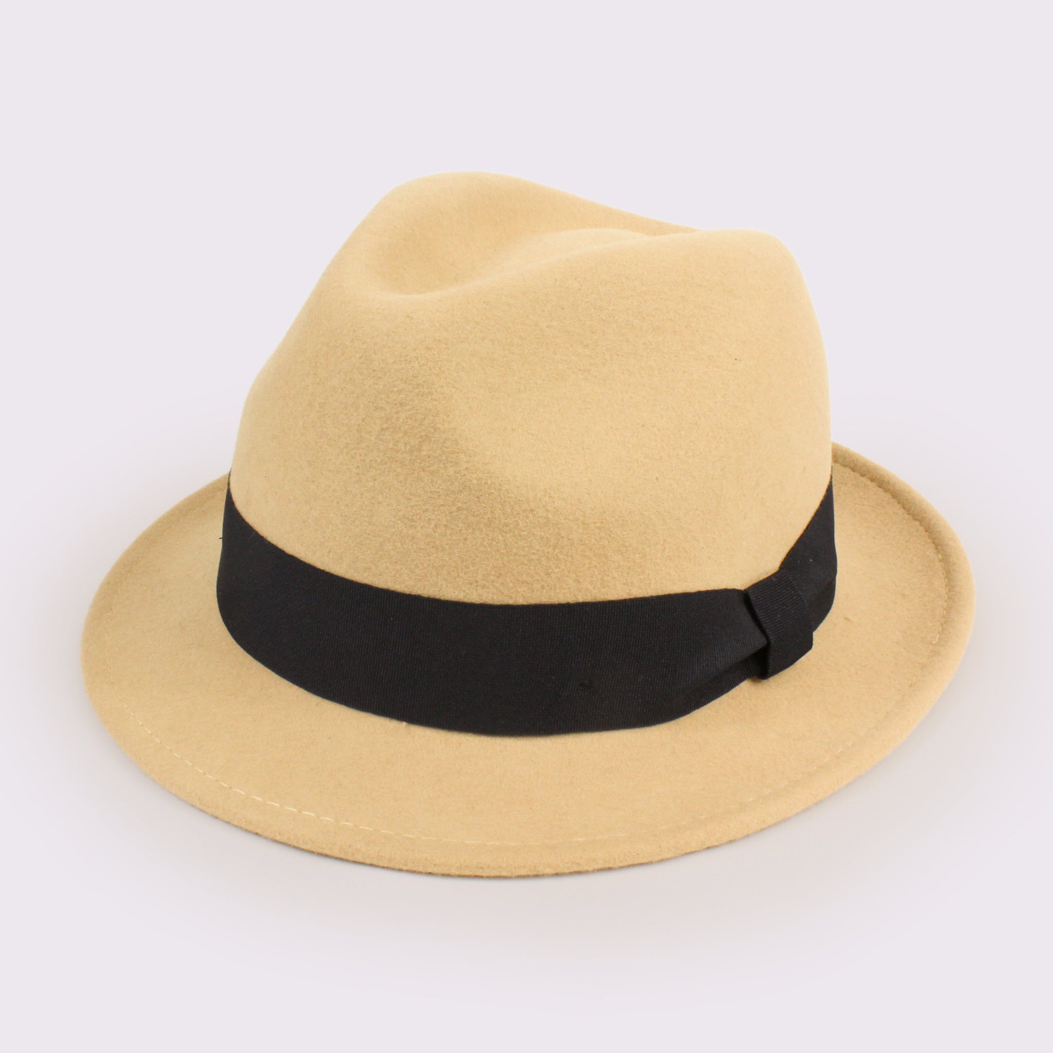 グログラン巻きマニッシュ 中折れハット