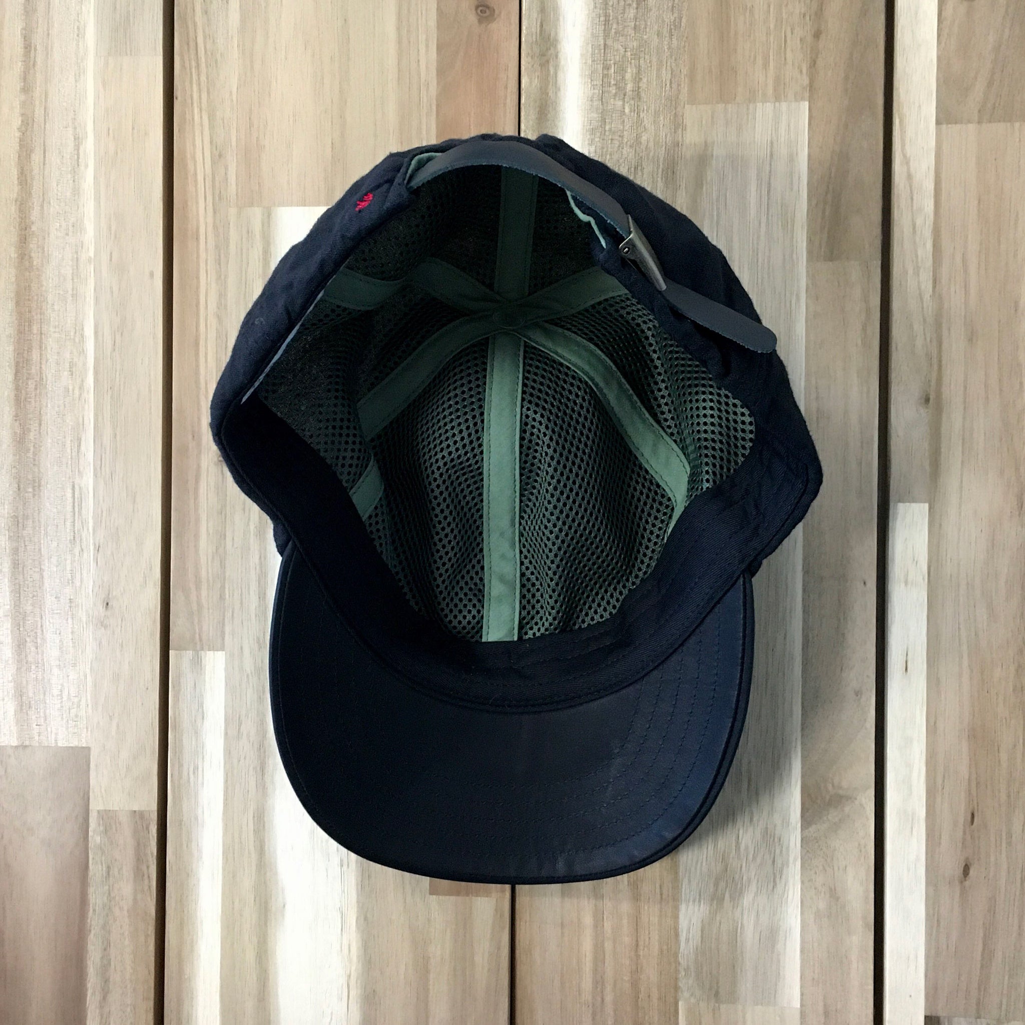 morno № 724513 レザー×リネンB.B.キャップ