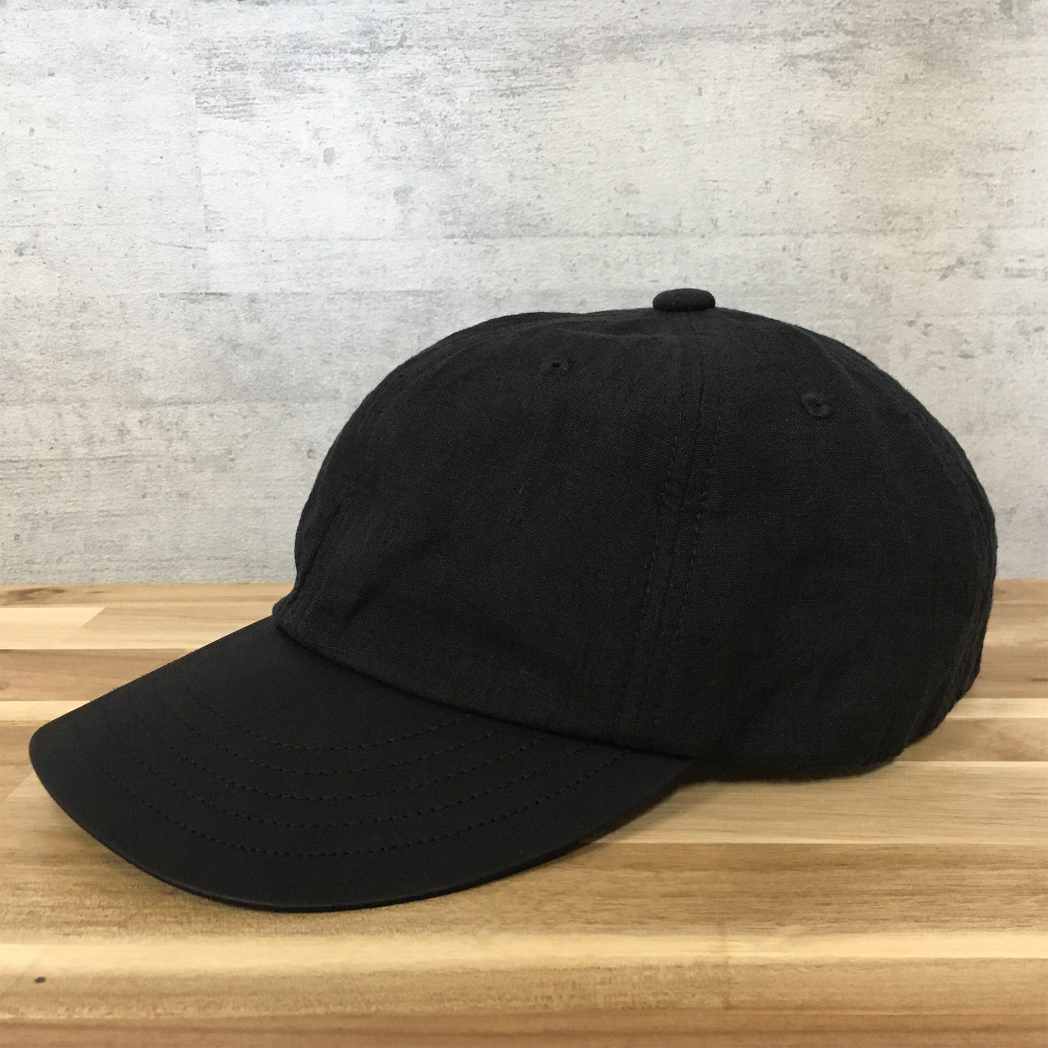morno № 724513 レザー×リネンB.B.キャップ