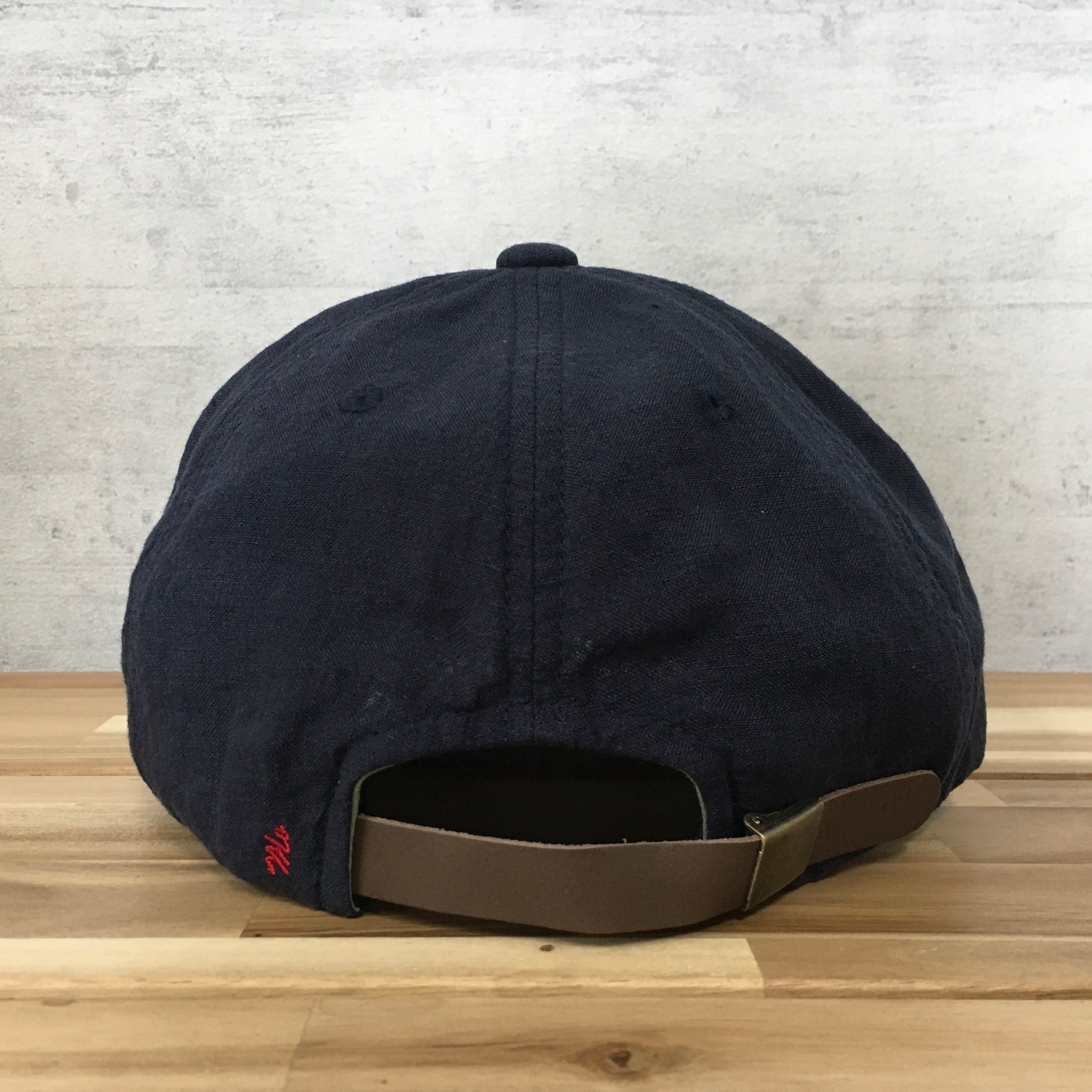 morno № 724513 レザー×リネンB.B.キャップ