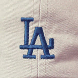 【NEW ERA/ ニューエラ】 カジュアルクラシック MLB Casual Classic ロサンゼルス・ドジャース ミッドロゴ ストーン × ブルー
