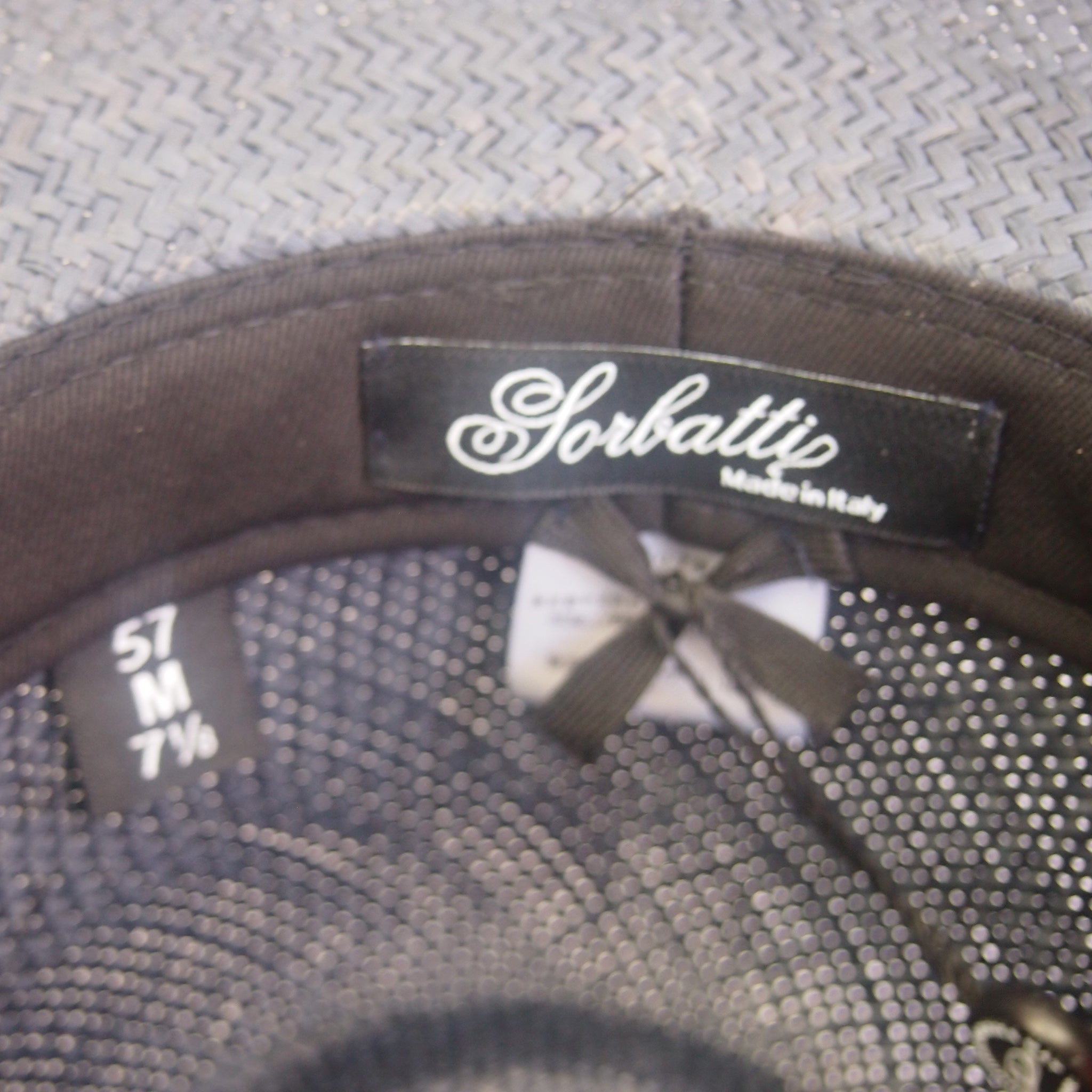 【Sorbatti/ソルバッティ】中折れ パナマ帽子 1614