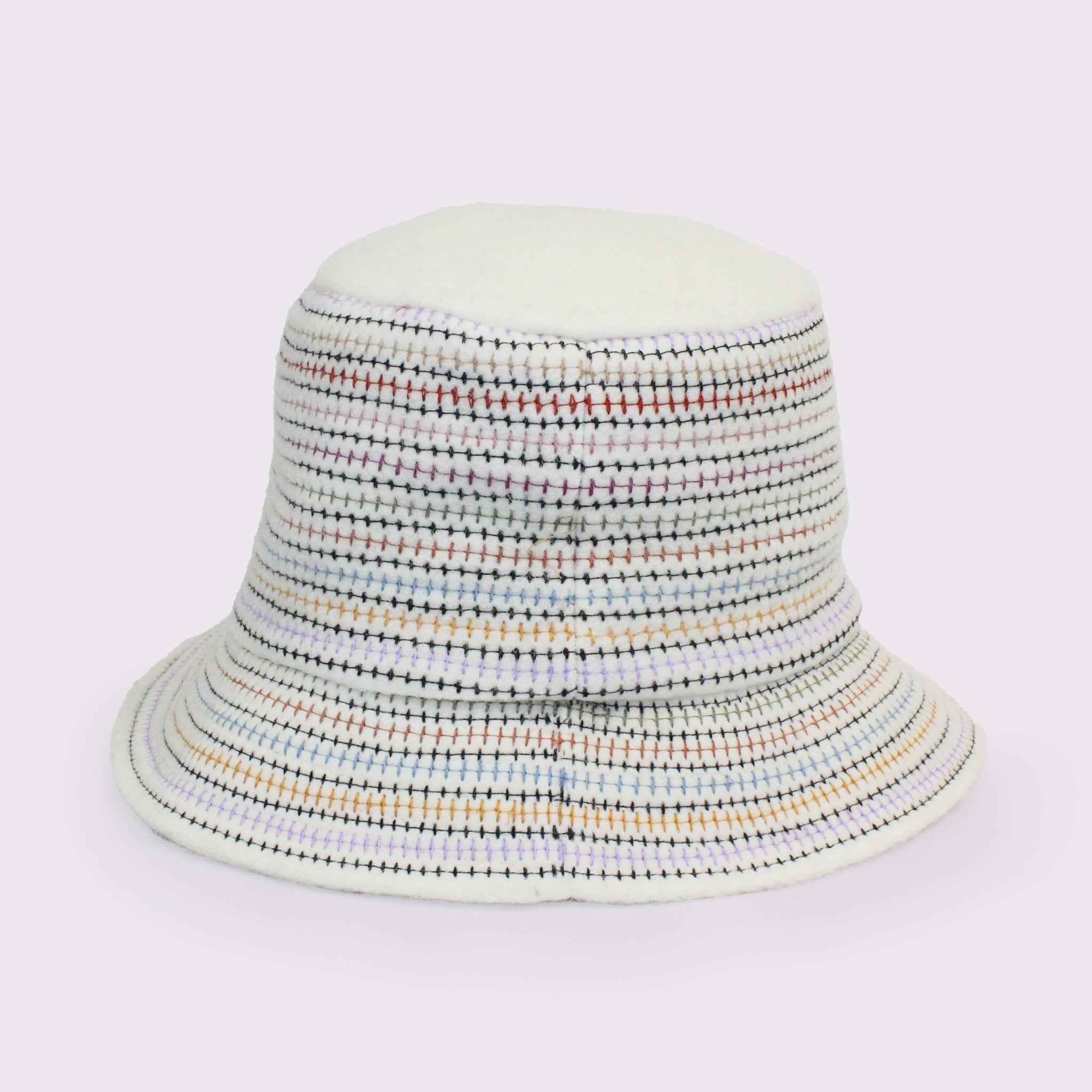 ANGIOLO FRASCONI ステッチバケットハット