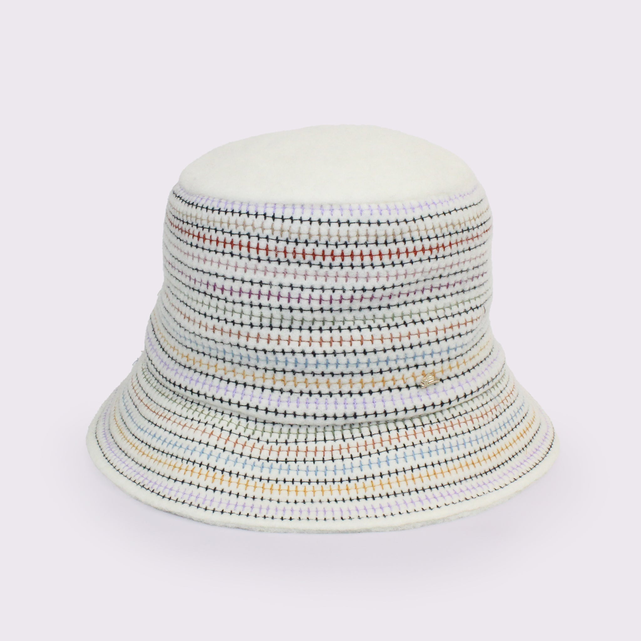 ANGIOLO FRASCONI ステッチバケットハット