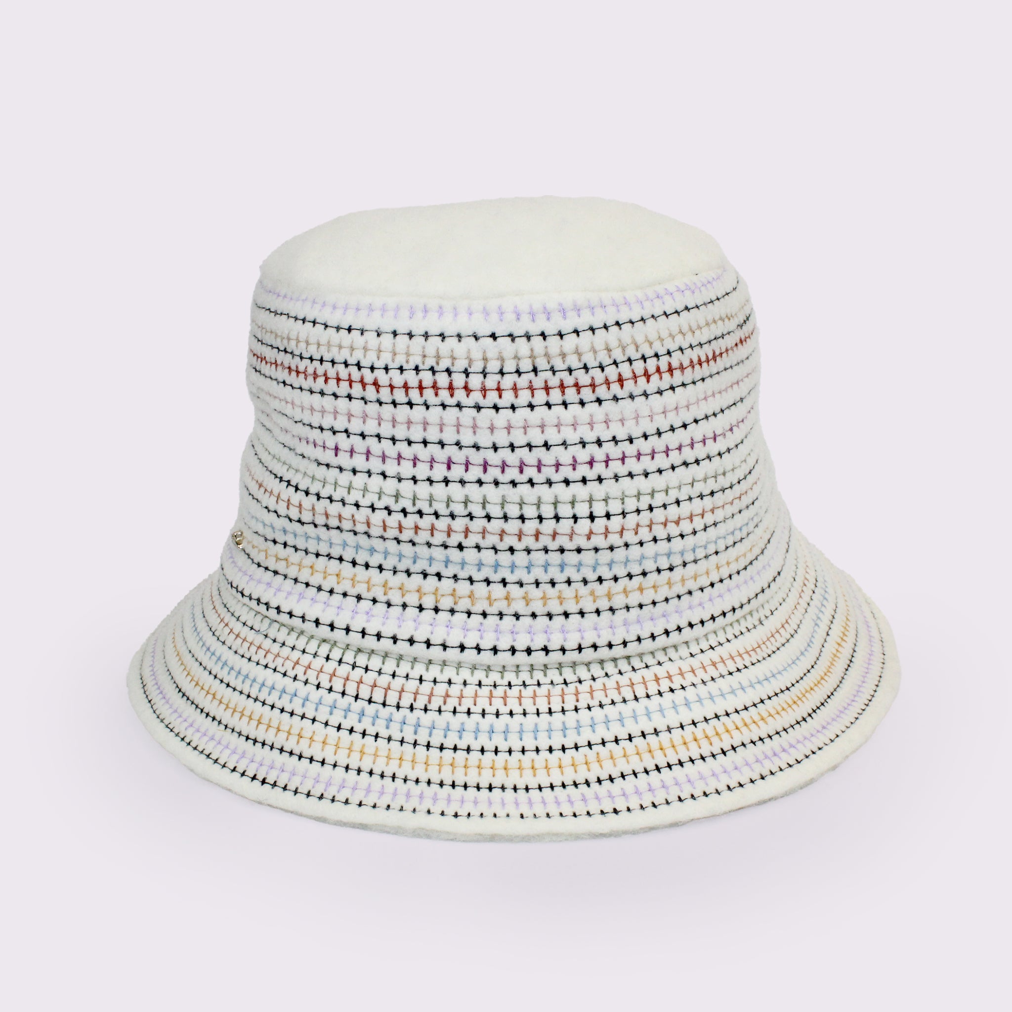 ANGIOLO FRASCONI ステッチバケットハット