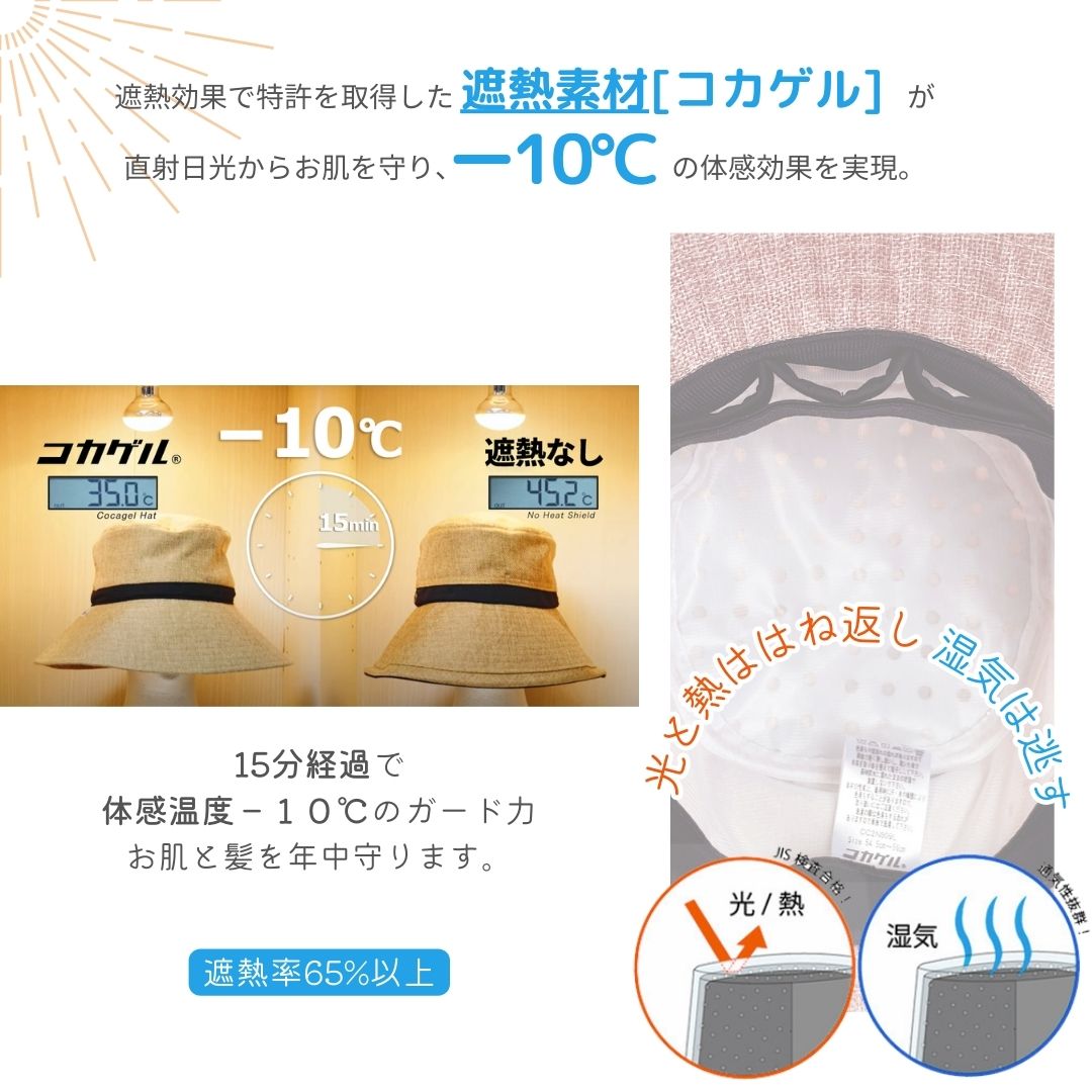 【公式】コカゲル マシンウォッシュ ナチュライクダウン / 帽子専門店 ATRENA(アトレナ)オンラインストア