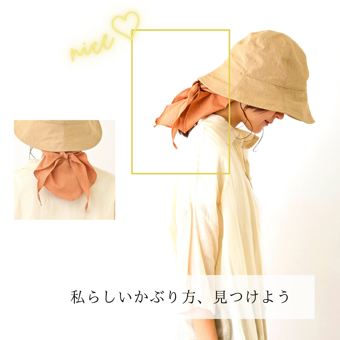 【公式】コカゲル ケープチューリップハット / 帽子専門店 ATRENA(アトレナ)オンラインストア