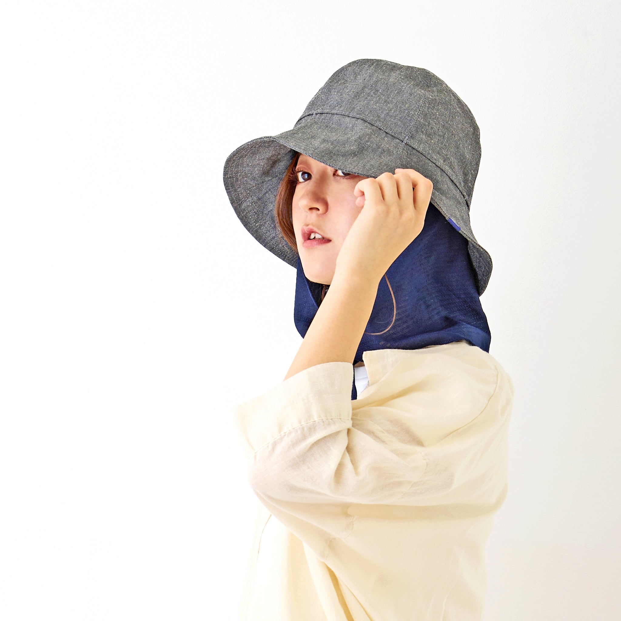 【公式】コカゲル ケープチューリップハット / 帽子専門店 ATRENA(アトレナ)オンラインストア