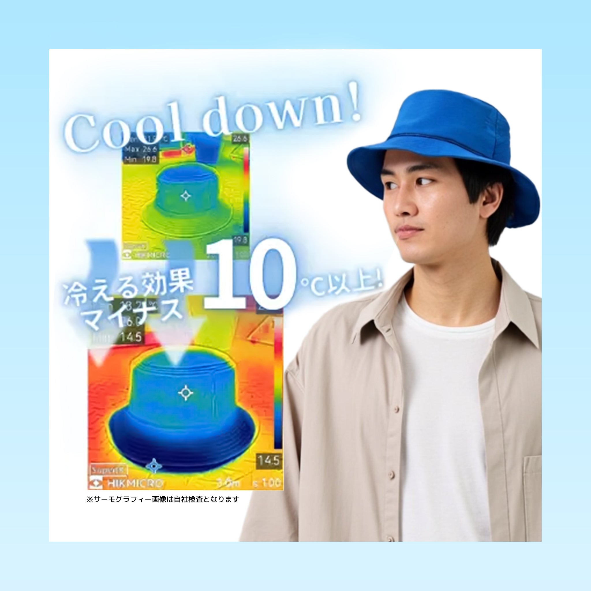【公式】コカゲル (コカゲル×MIZUCOOL)COOLING BUCKET HAT / 帽子専門店 ATRENA(アトレナ)オンラインストア