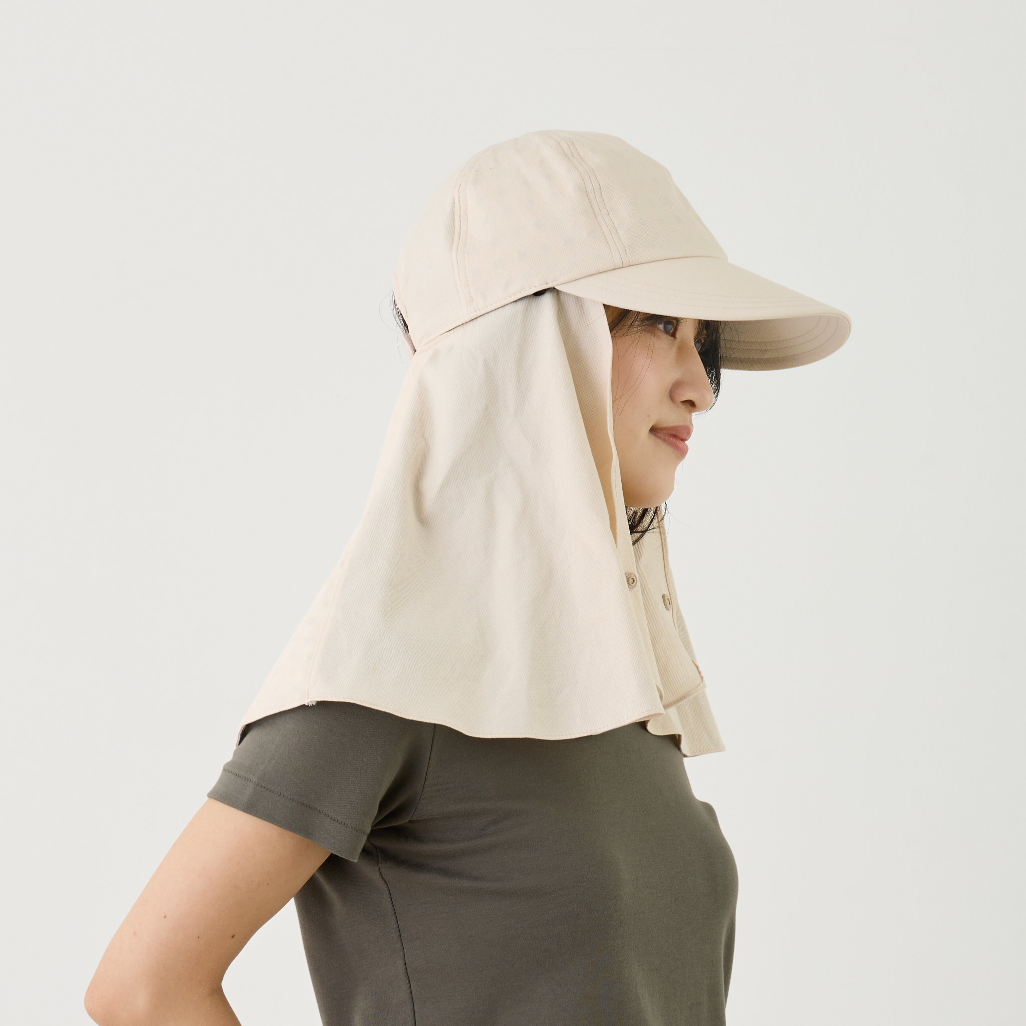 【公式】コカゲル(UV100%カット)ロングケープキャップ / 帽子専門店 ATRENA(アトレナ)オンラインストア