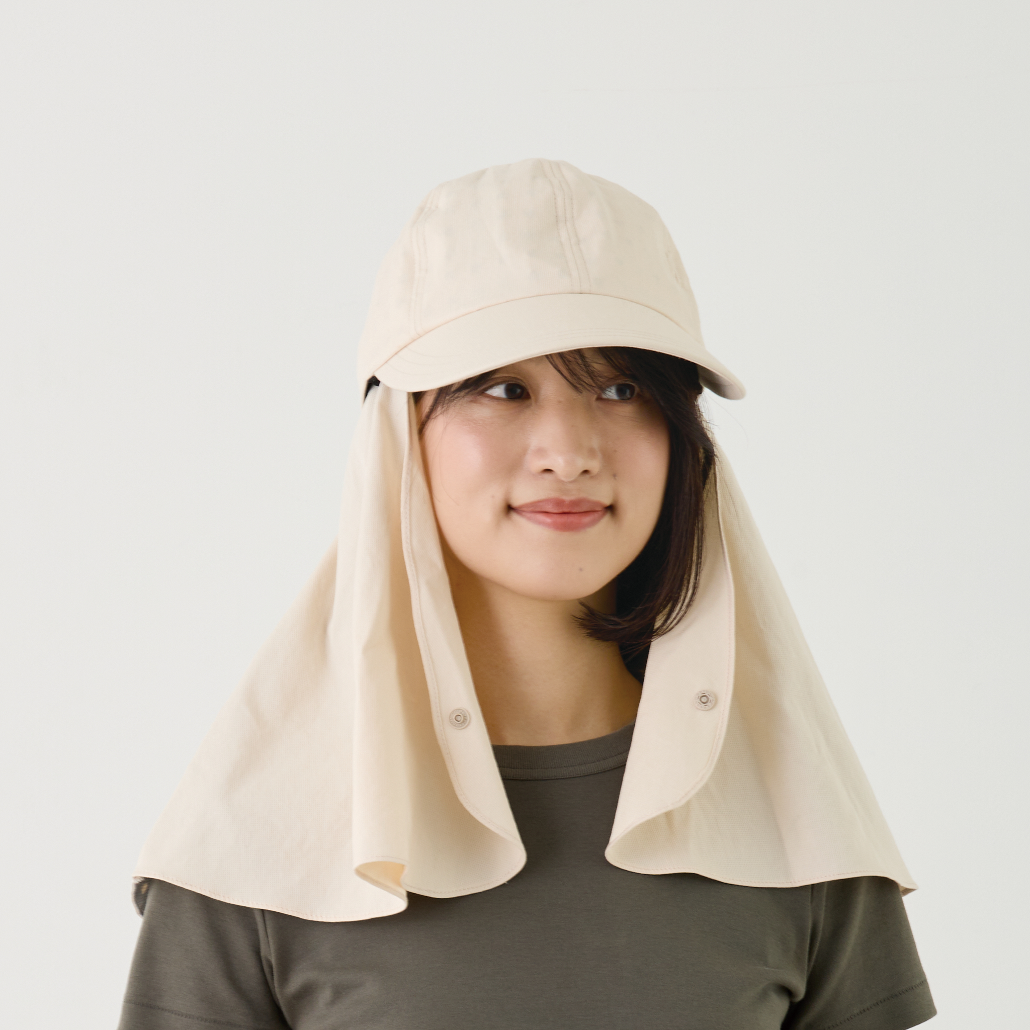 【公式】コカゲル(UV100%カット)ロングケープキャップ / 帽子専門店 ATRENA(アトレナ)オンラインストア