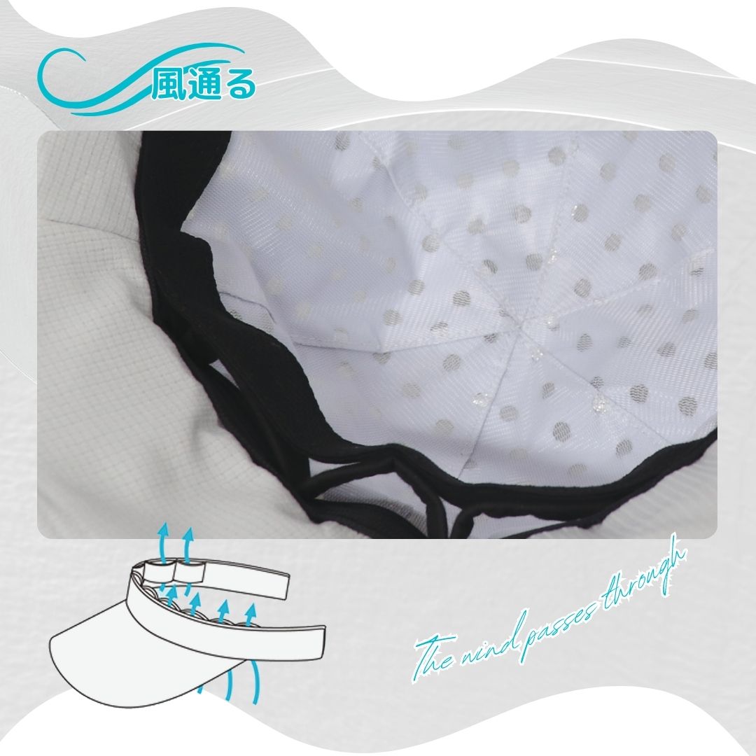 【公式】コカゲル(UV100%カット)エアチューリップハット / 帽子専門店 ATRENA(アトレナ)オンラインストア