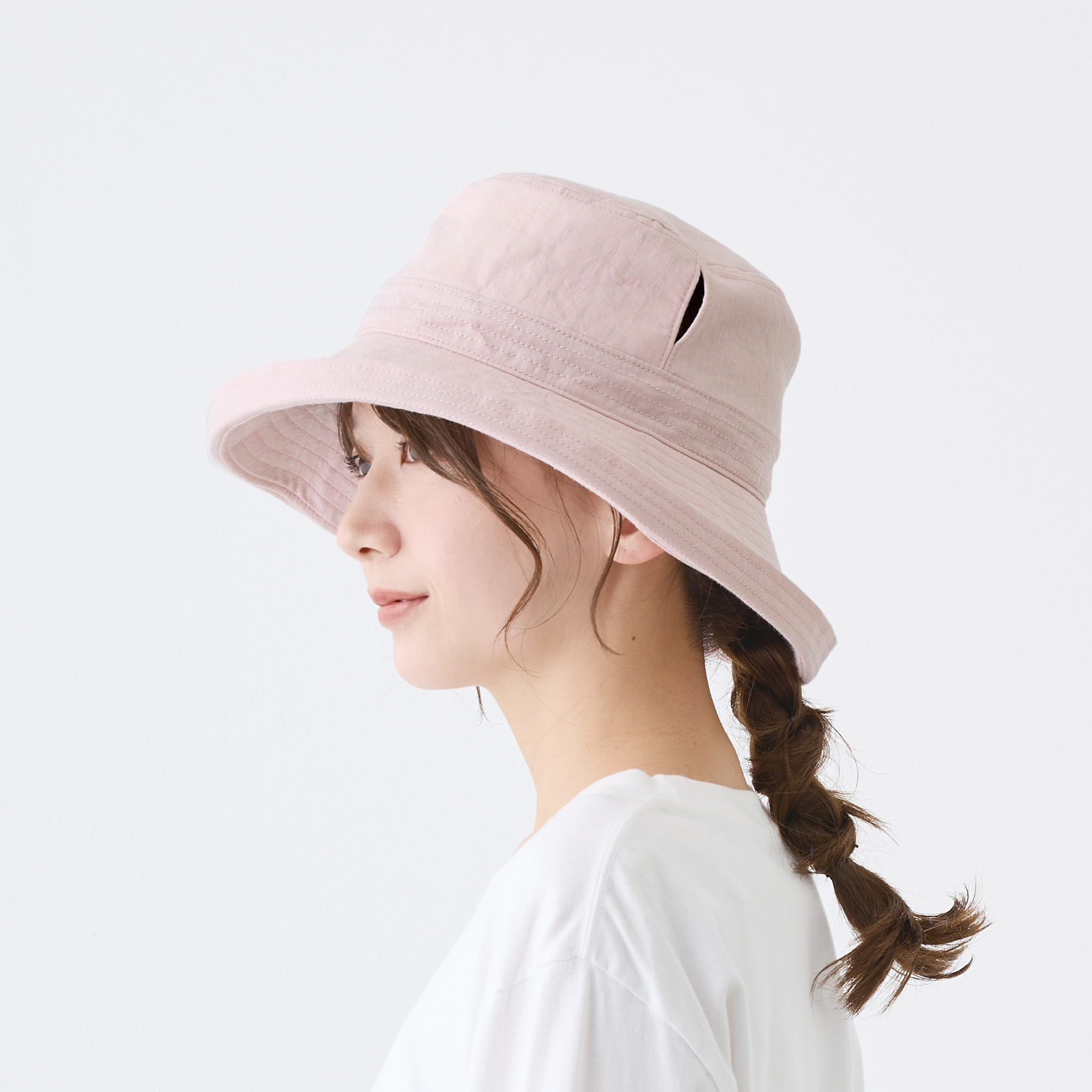 【公式】コカゲル (ATRENA限定 / UV100%カット)リネンエッジアップハット / 帽子専門店 ATRENA(アトレナ)オンラインストア