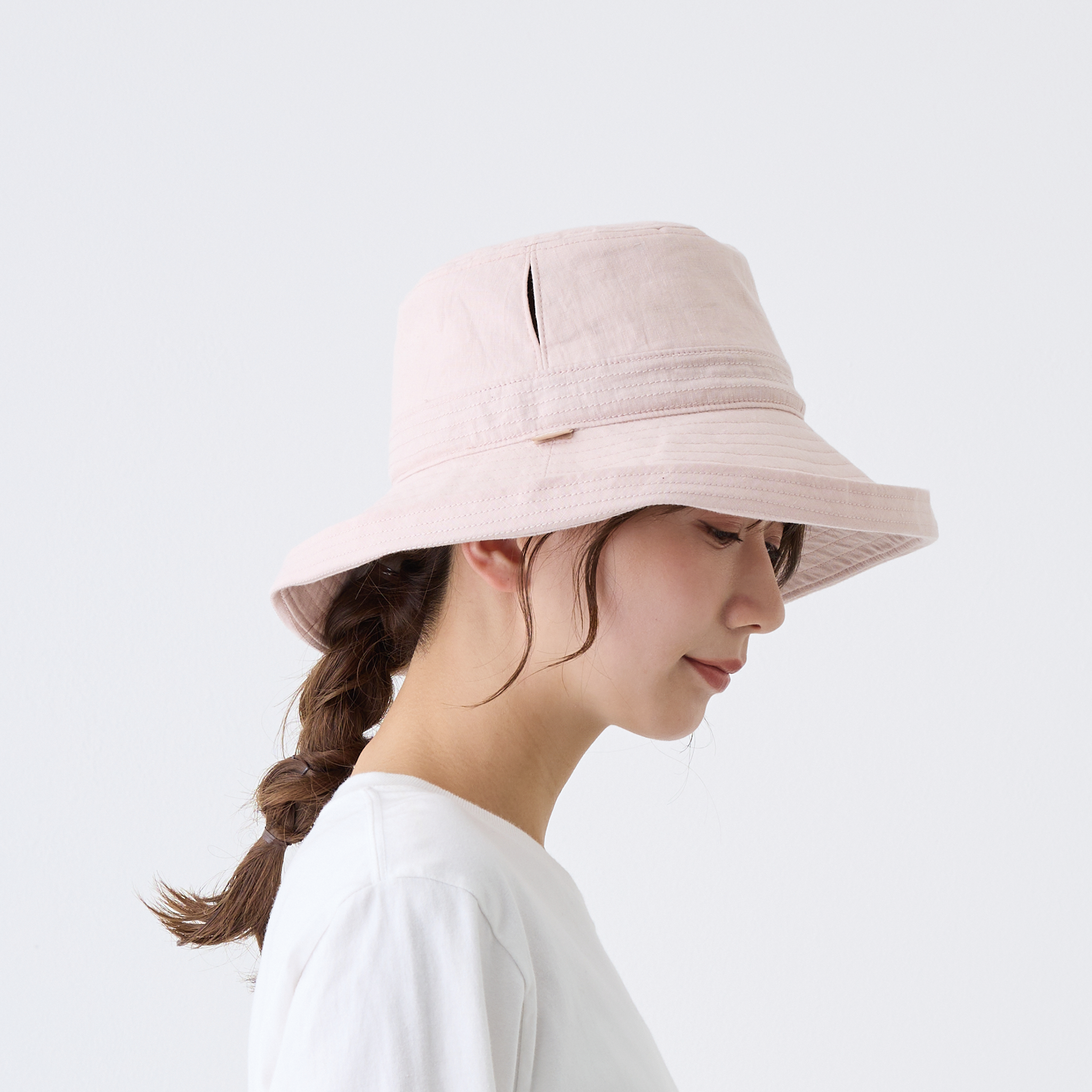 【公式】コカゲル (ATRENA限定 / UV100%カット)リネンエッジアップハット / 帽子専門店 ATRENA(アトレナ)オンラインストア