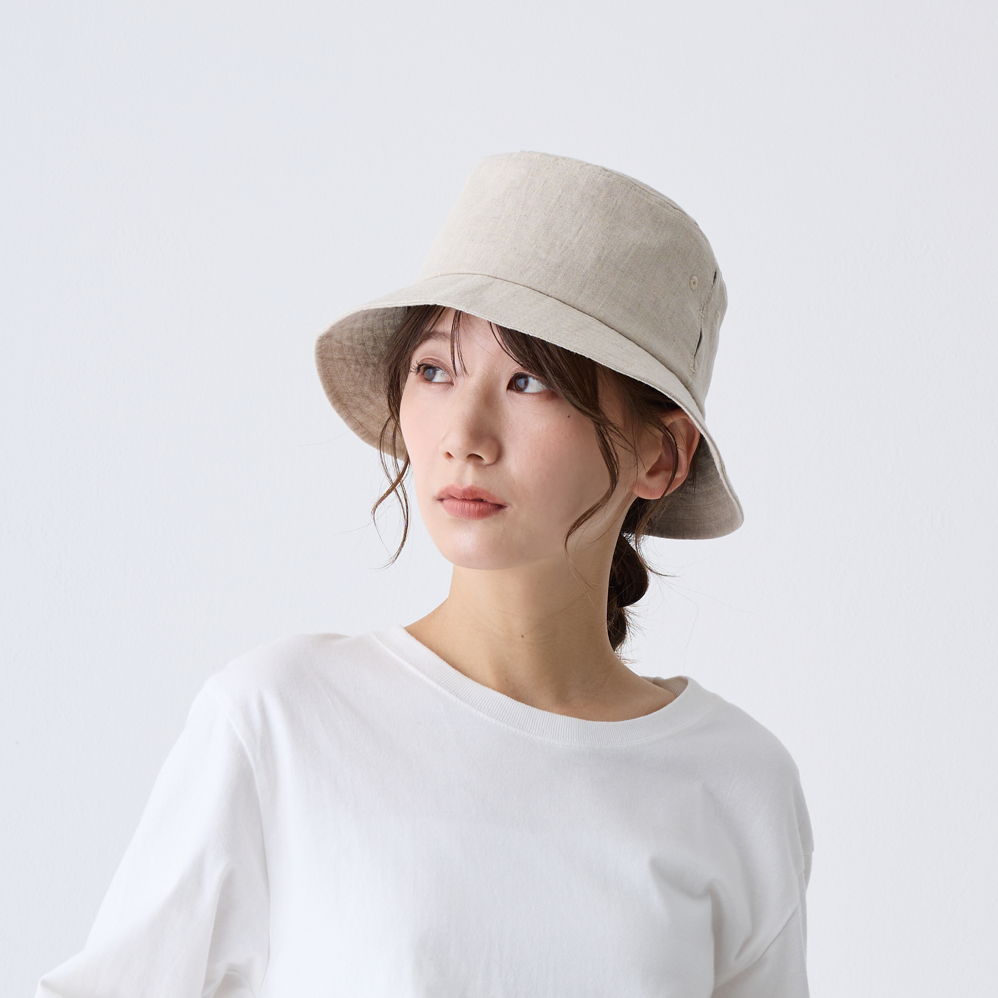 【公式】コカゲル (ATRENA限定 / UV100%カット)リネンバケット / 帽子専門店 ATRENA(アトレナ)オンラインストア
