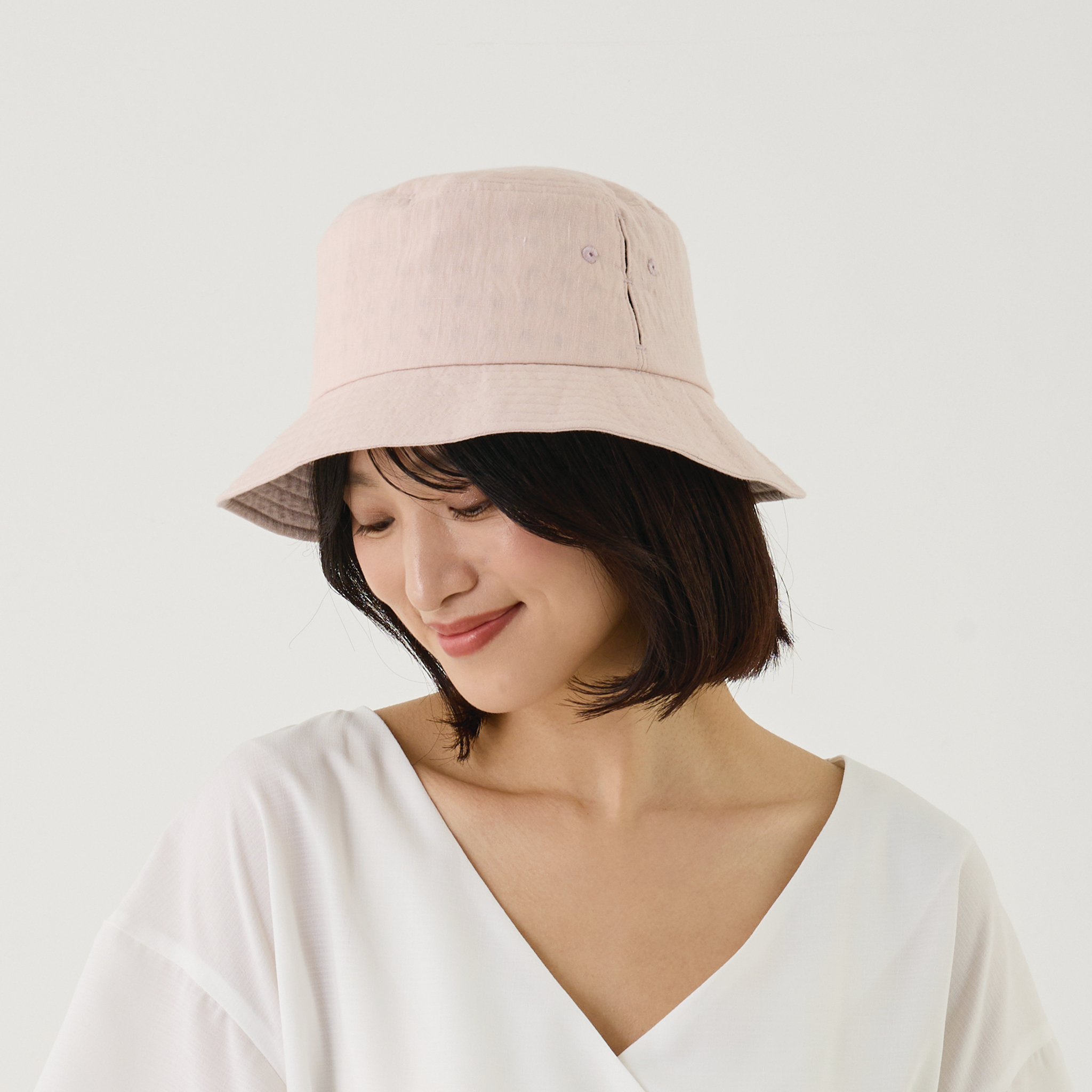 【公式】コカゲル (ATRENA限定 / UV100%カット)リネンバケット / 帽子専門店 ATRENA(アトレナ)オンラインストア