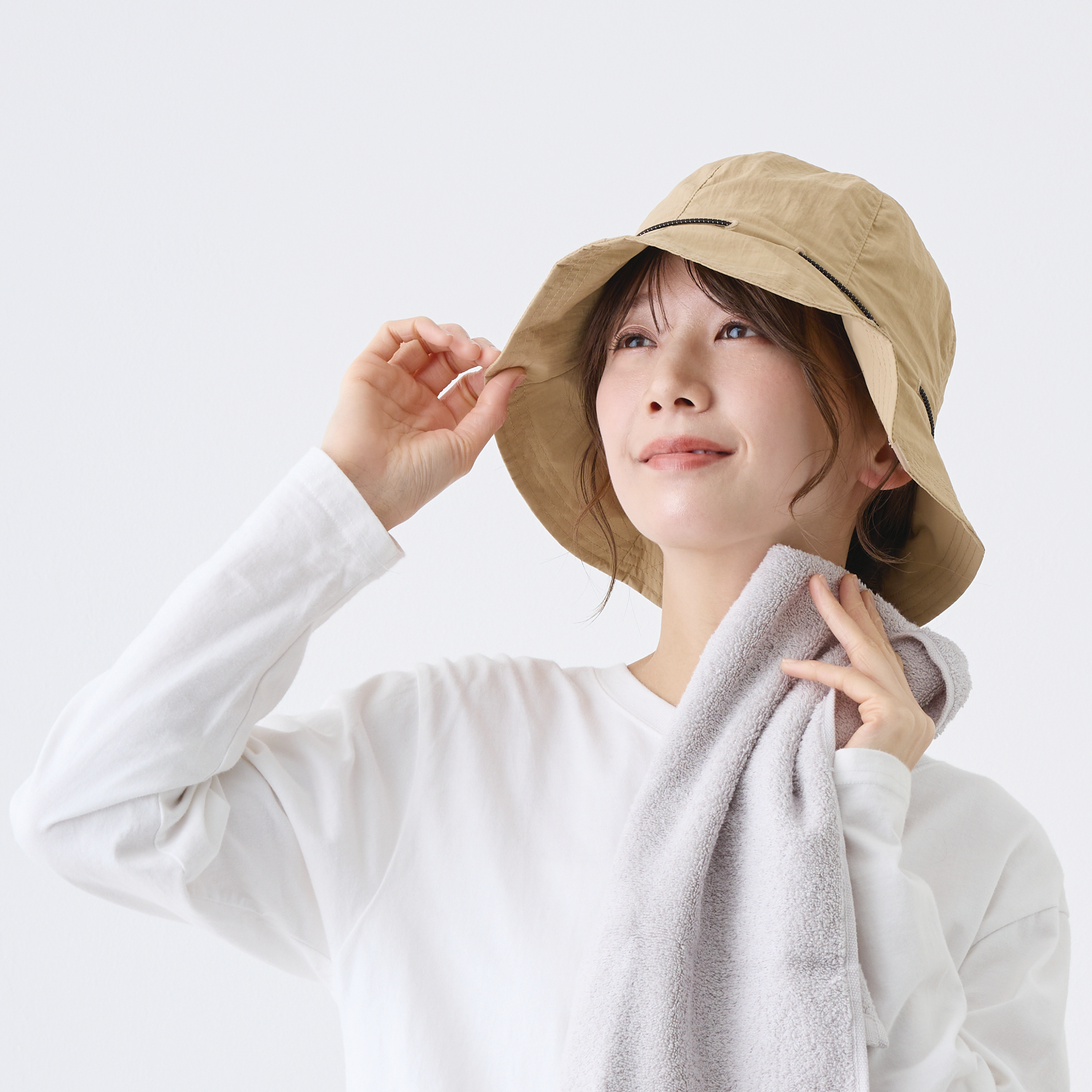 【公式】コカゲル (ATRENA限定 / UV100%カット)撥水チューリップハット / 帽子専門店 ATRENA(アトレナ)オンラインストア