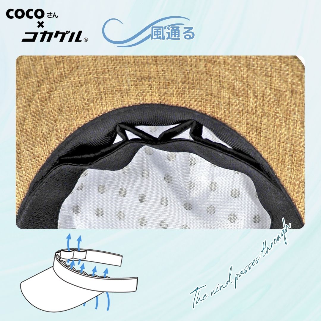 【公式】コカゲル (COCOさん×コカゲル)マリンキャスケット / 帽子専門店 ATRENA(アトレナ)オンラインストア