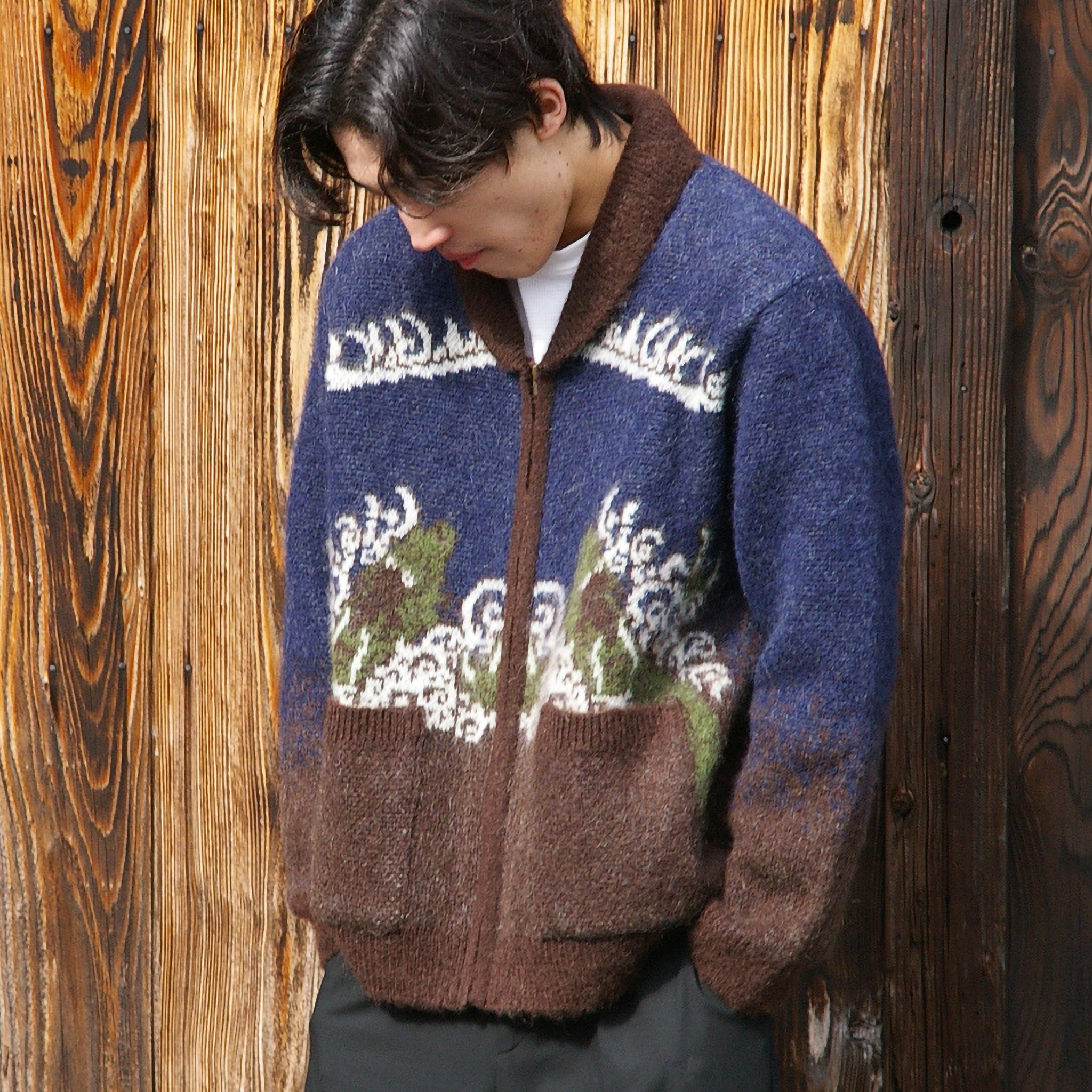 HKD】龍神スカジャンカーディガン