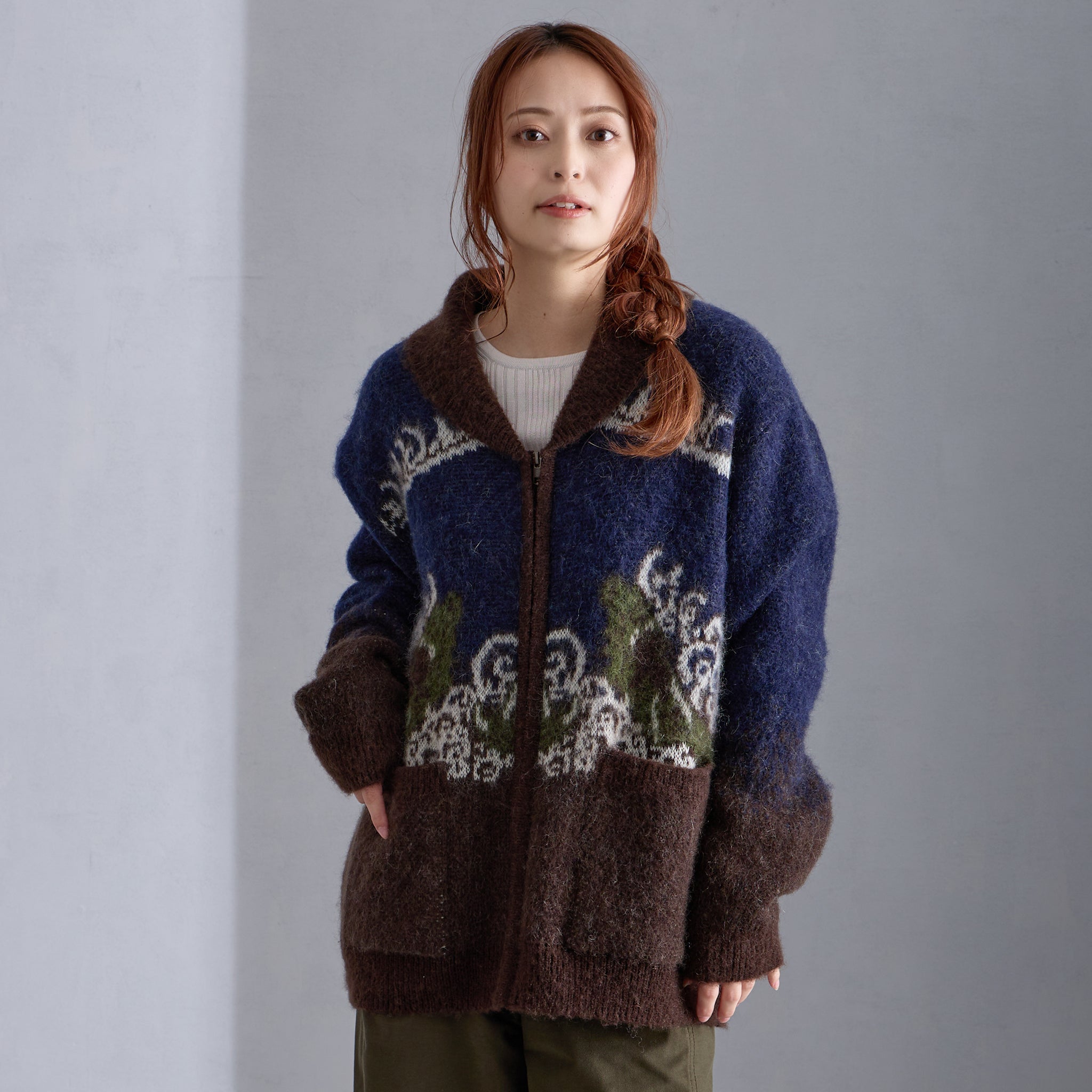 【HKD】龍神スカジャンカーディガン