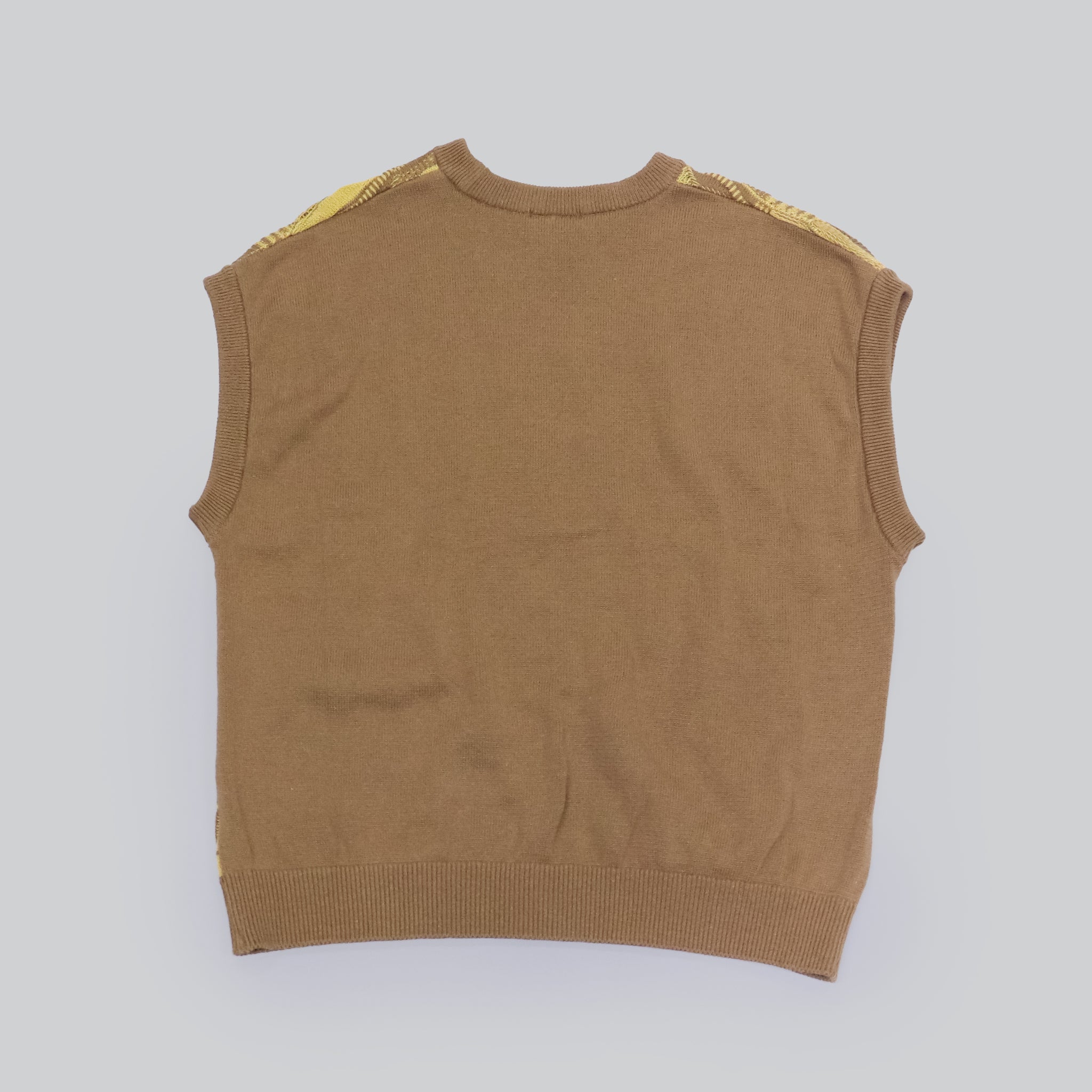 【HKD/花澤ニットデザイン】波柄ベスト