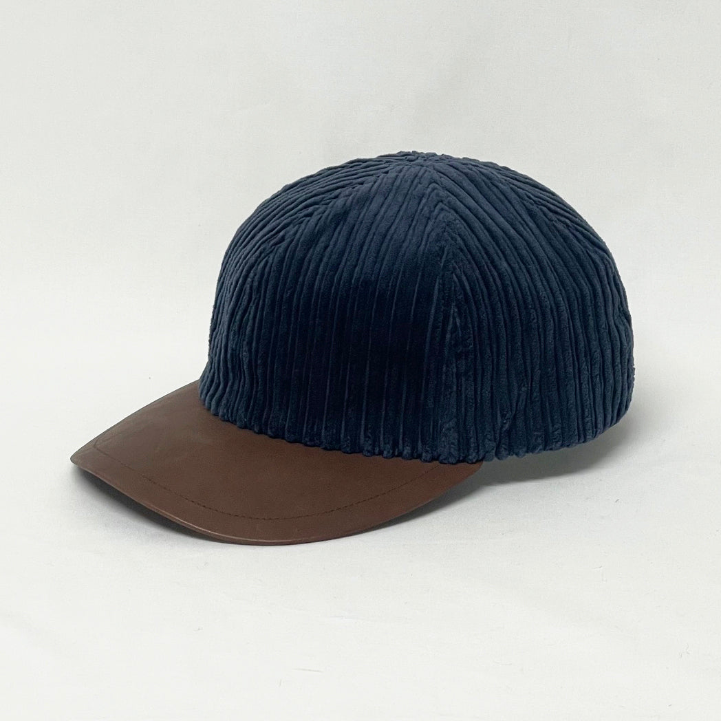 morno コーデュロイ×レザーCAP № 722615