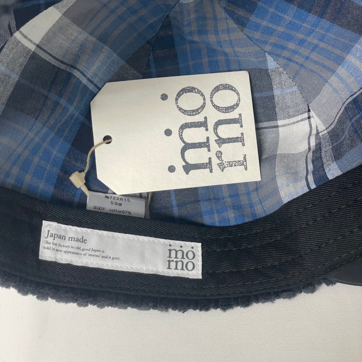 morno コーデュロイ×レザーCAP № 722615