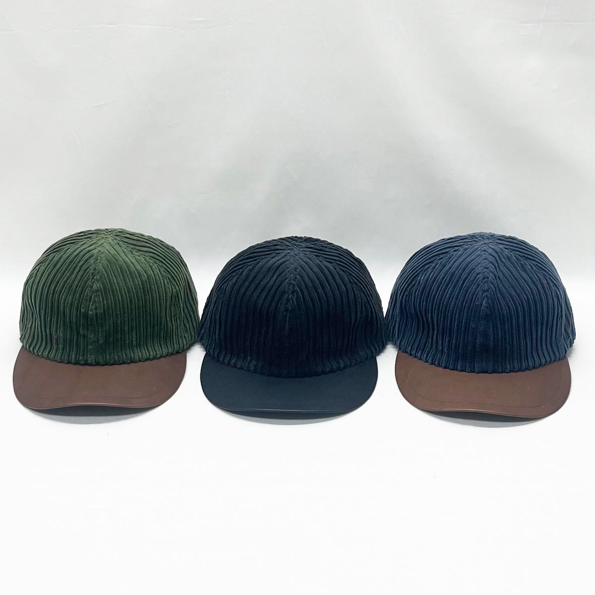 morno コーデュロイ×レザーCAP № 722615